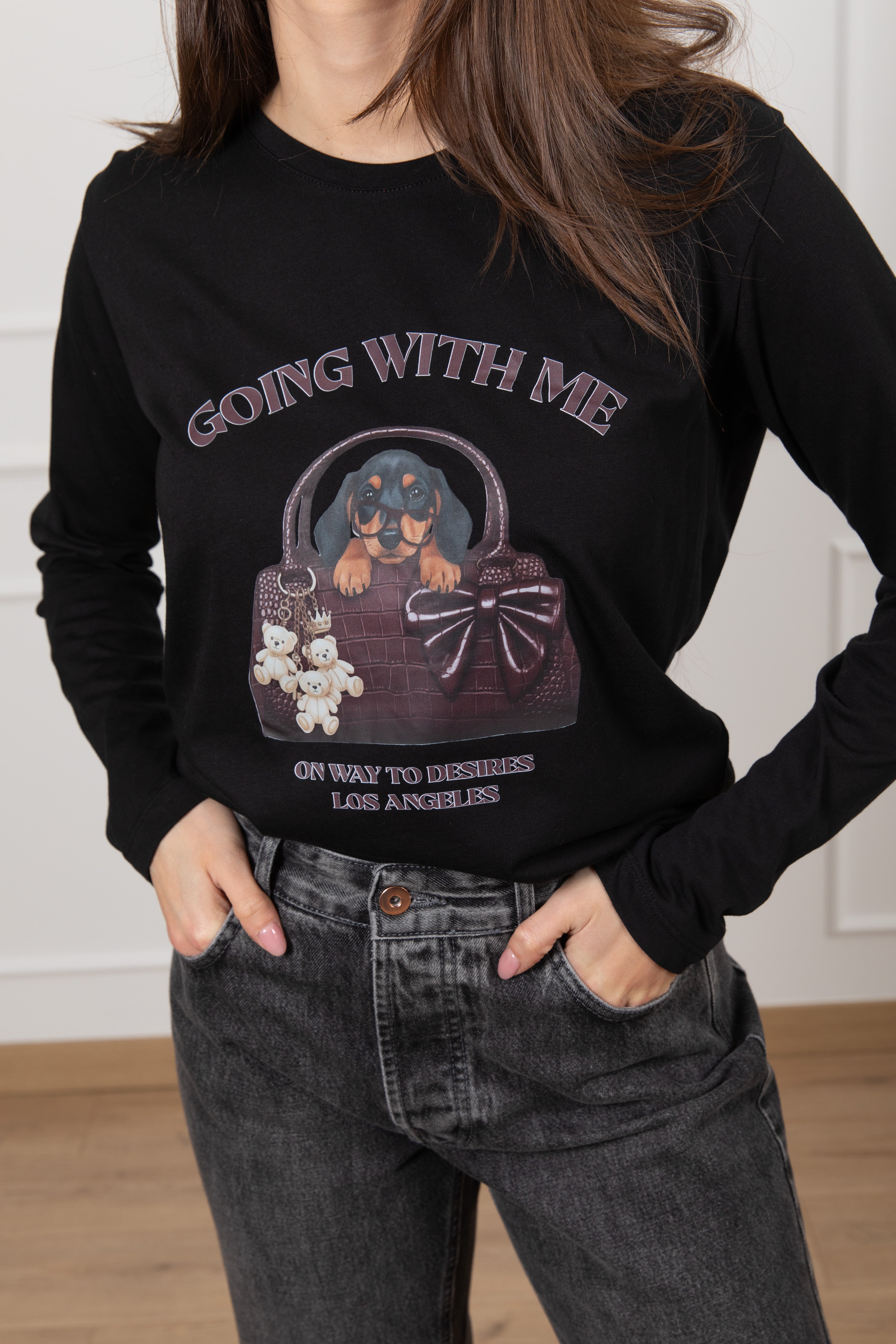 T-shirt "Going with me" Susy Mix