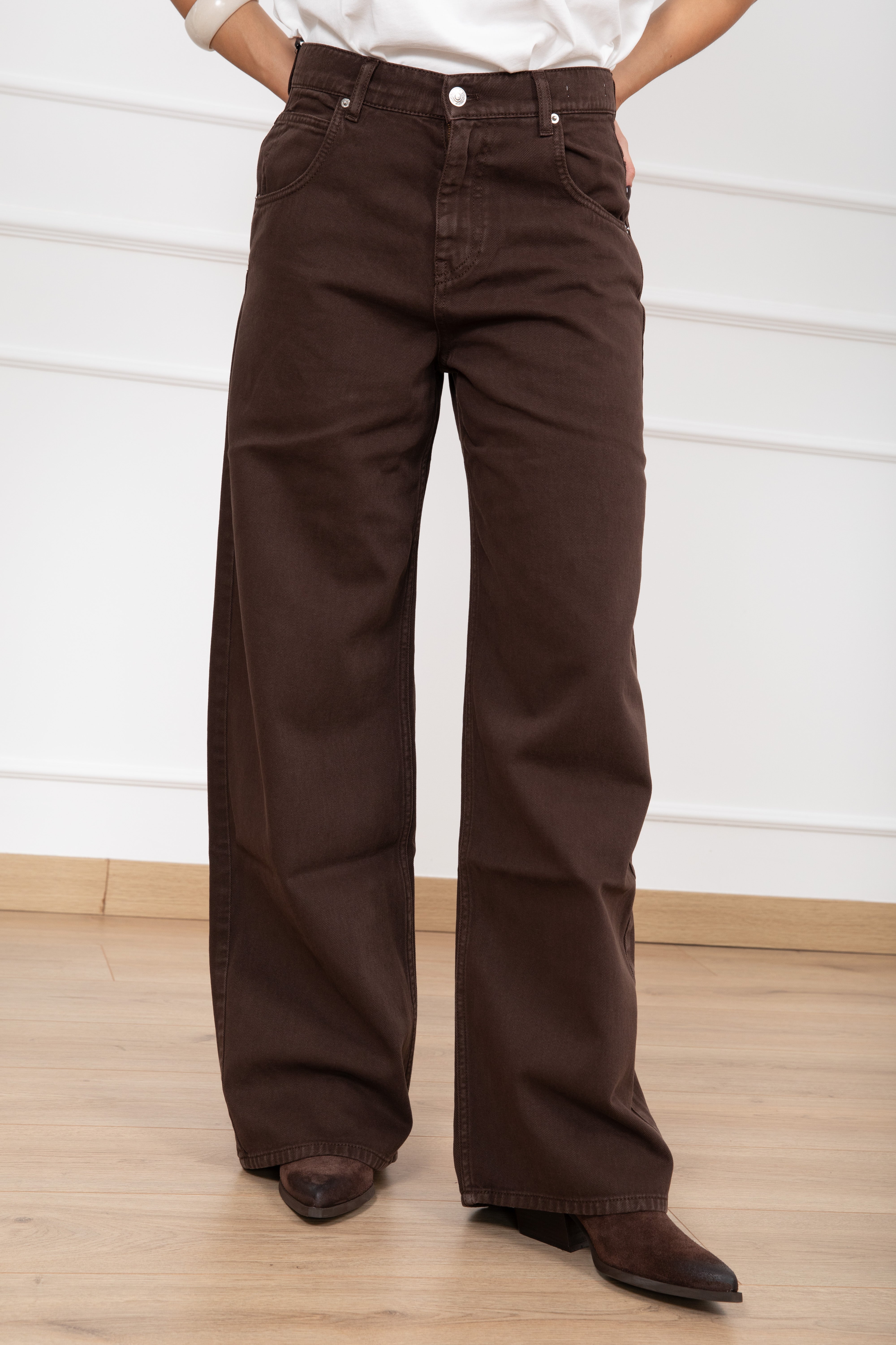 Jeans Mia color baggy fit ViCOLO