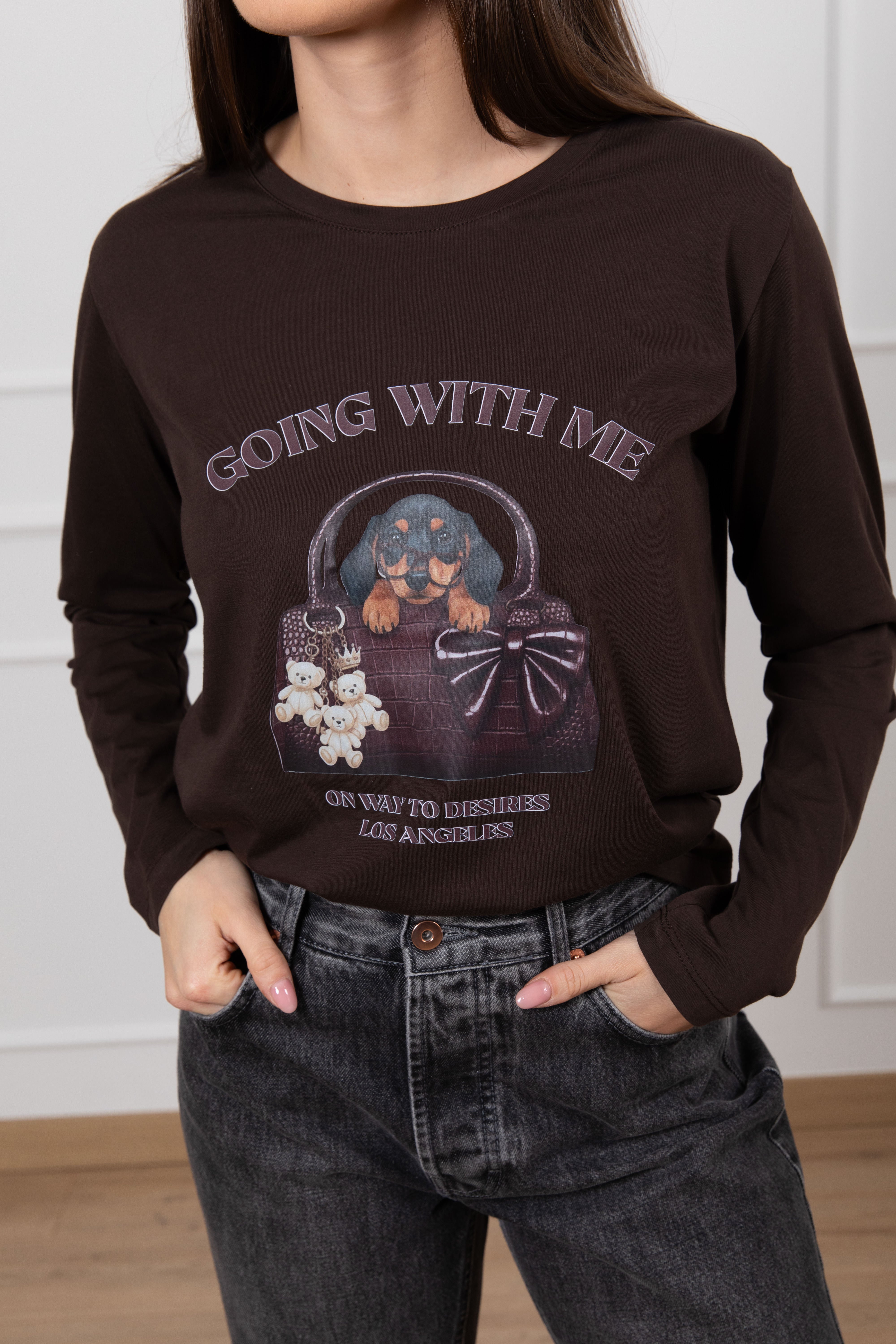 T-shirt "Going with me" Susy Mix