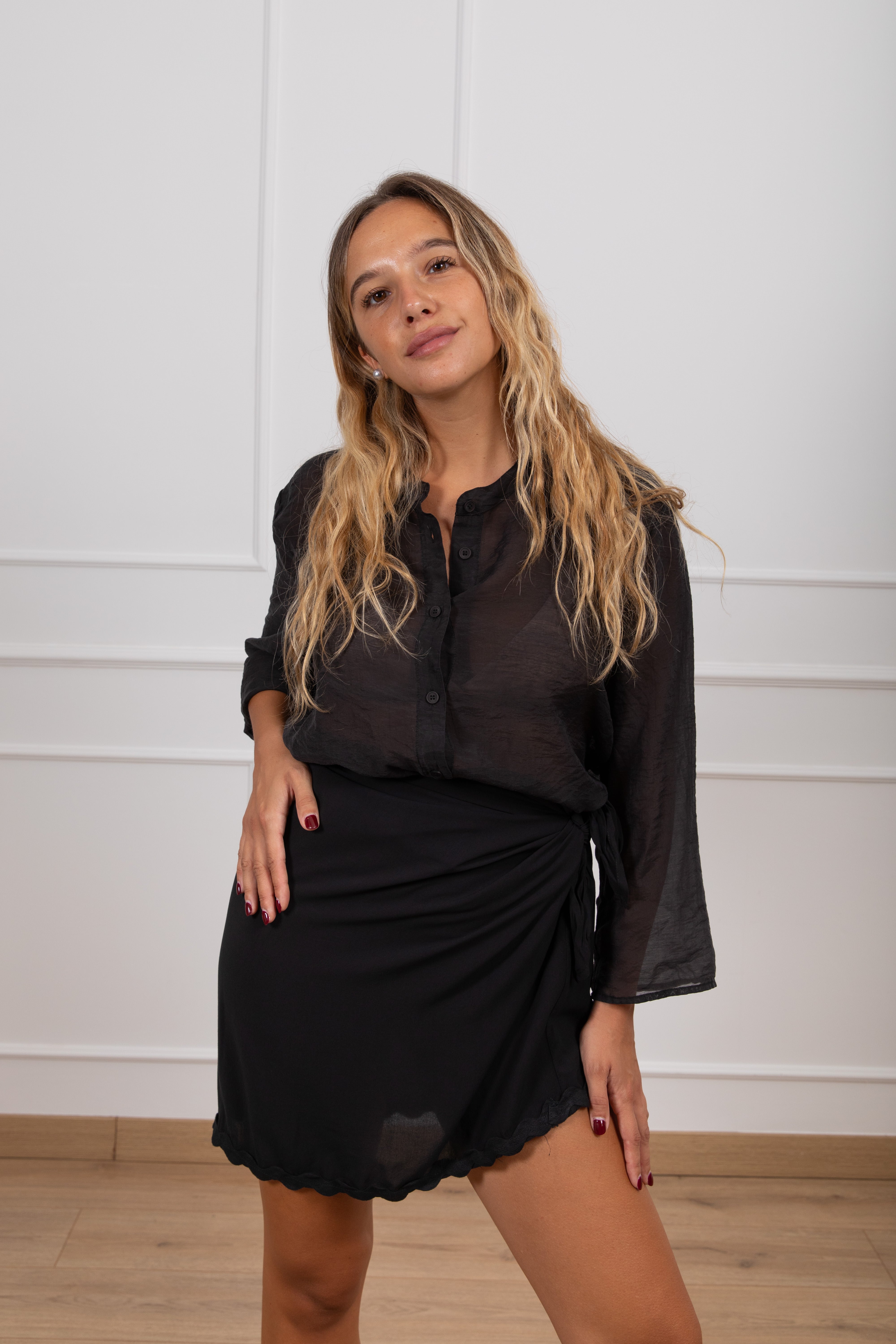 Camicia in lyocell Haveone