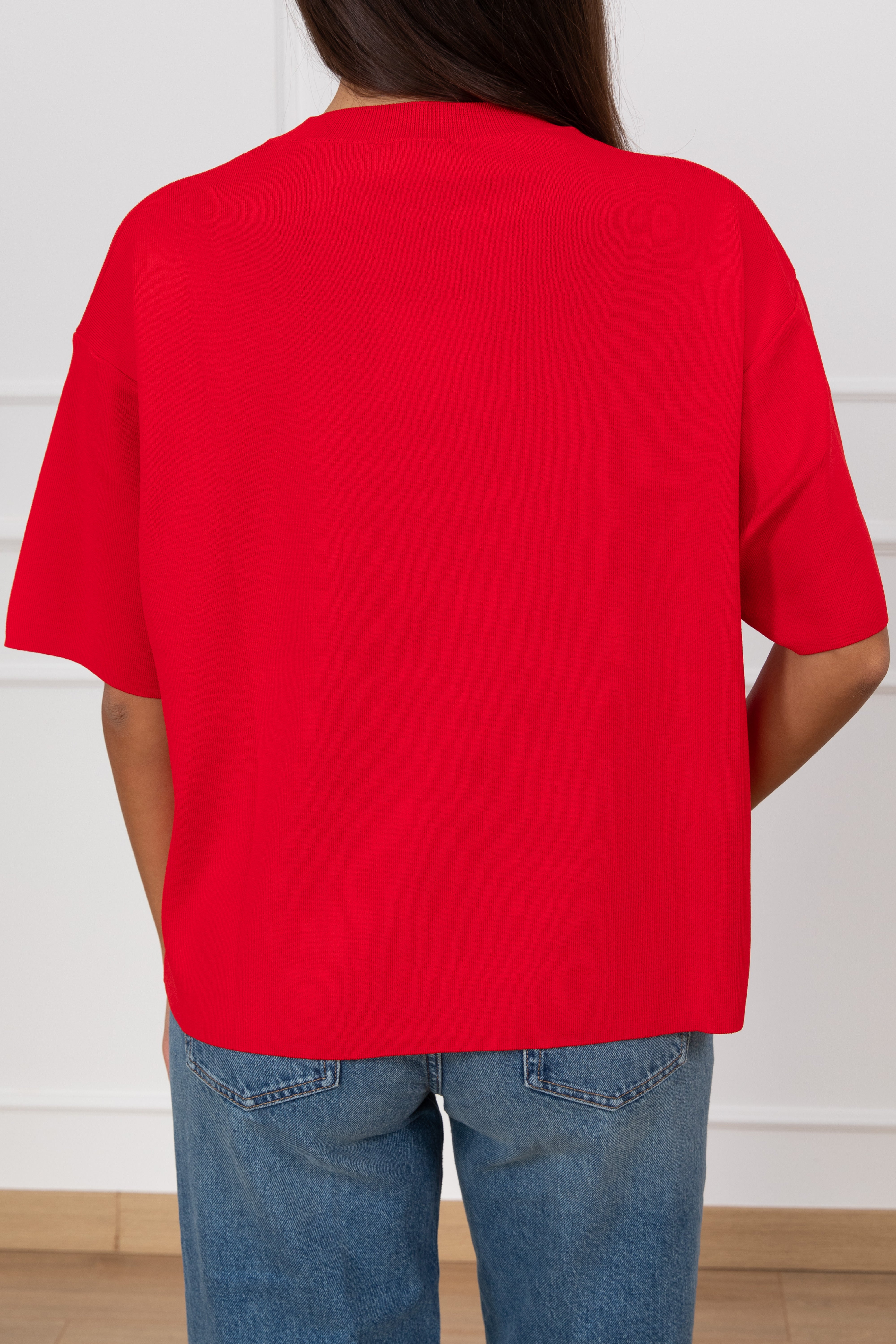 T-shirt over-size in viscosa ViCOLO