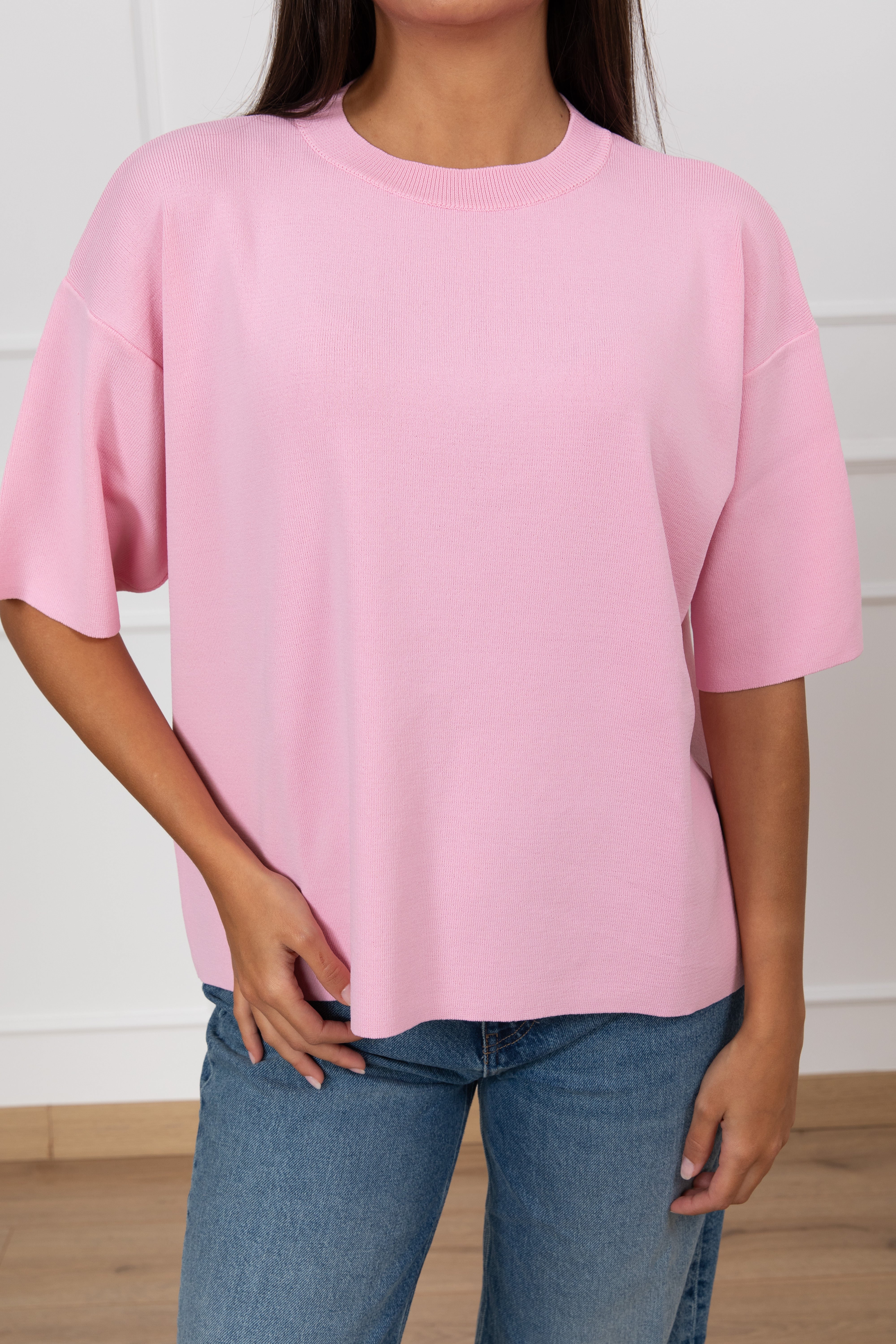 T-shirt over-size in viscosa ViCOLO