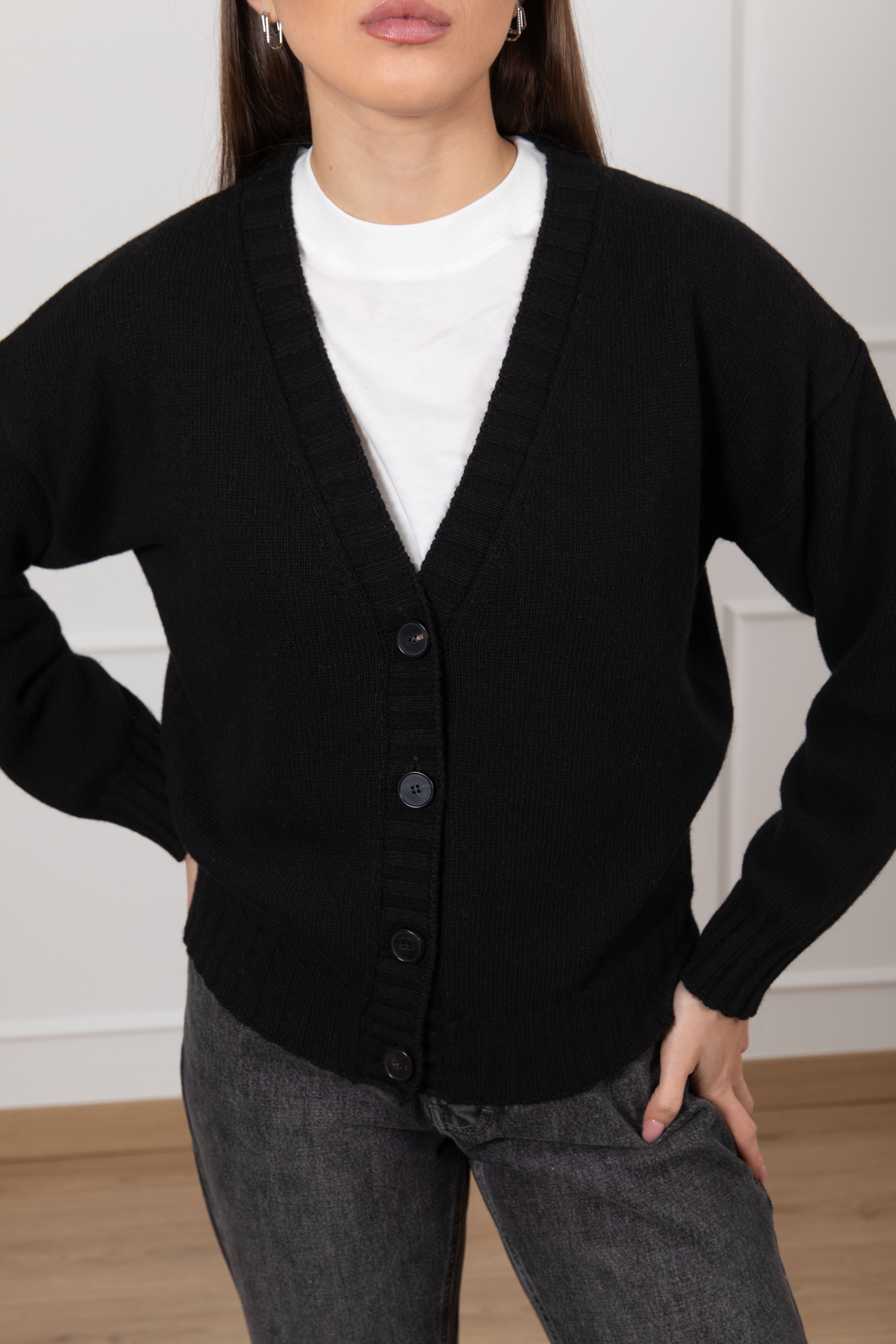 Cardigan in lana e cashmere ViCOLO