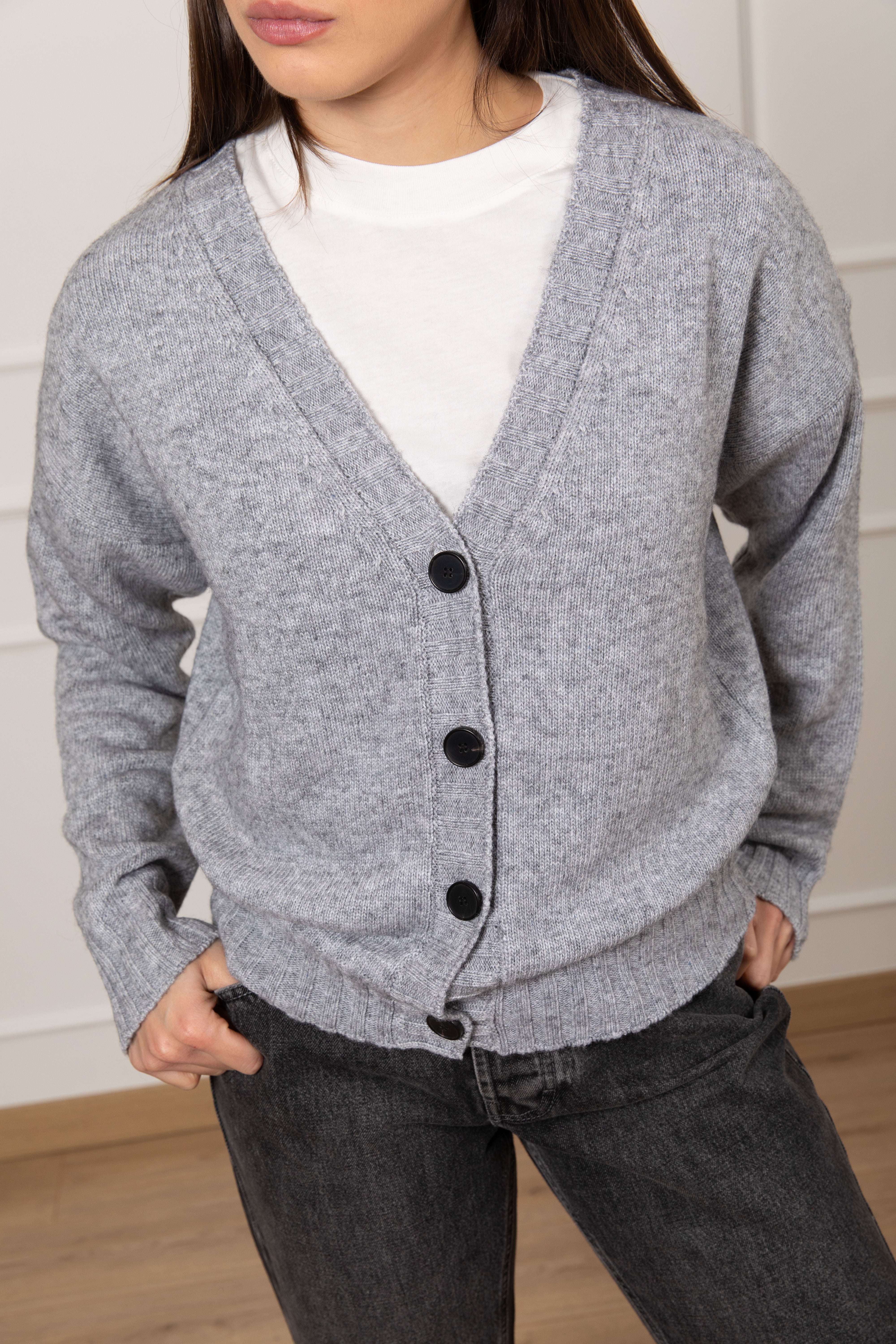 Cardigan in lana e cashmere ViCOLO