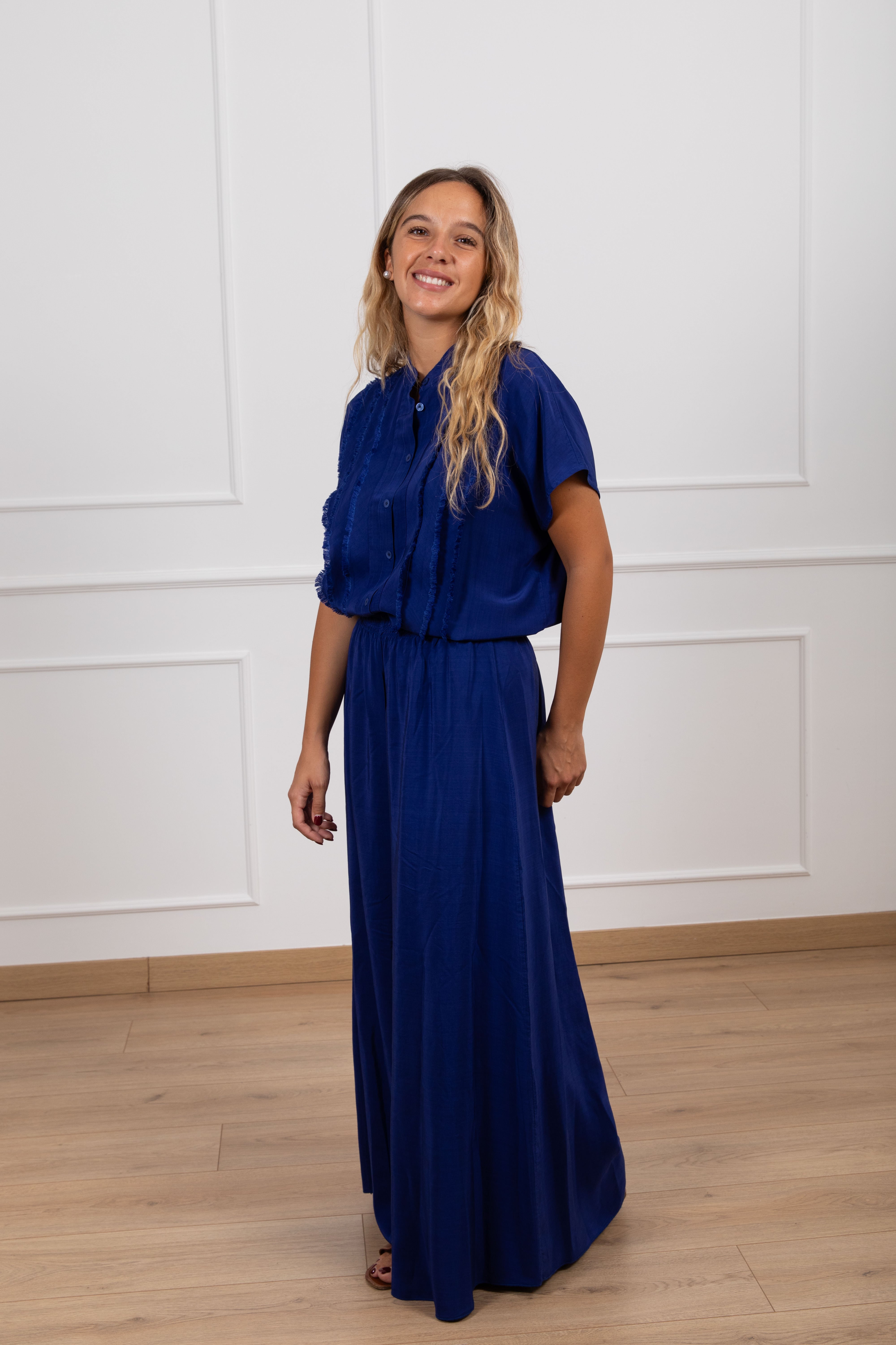 Pantalone in viscosa con elastico Tensione IN