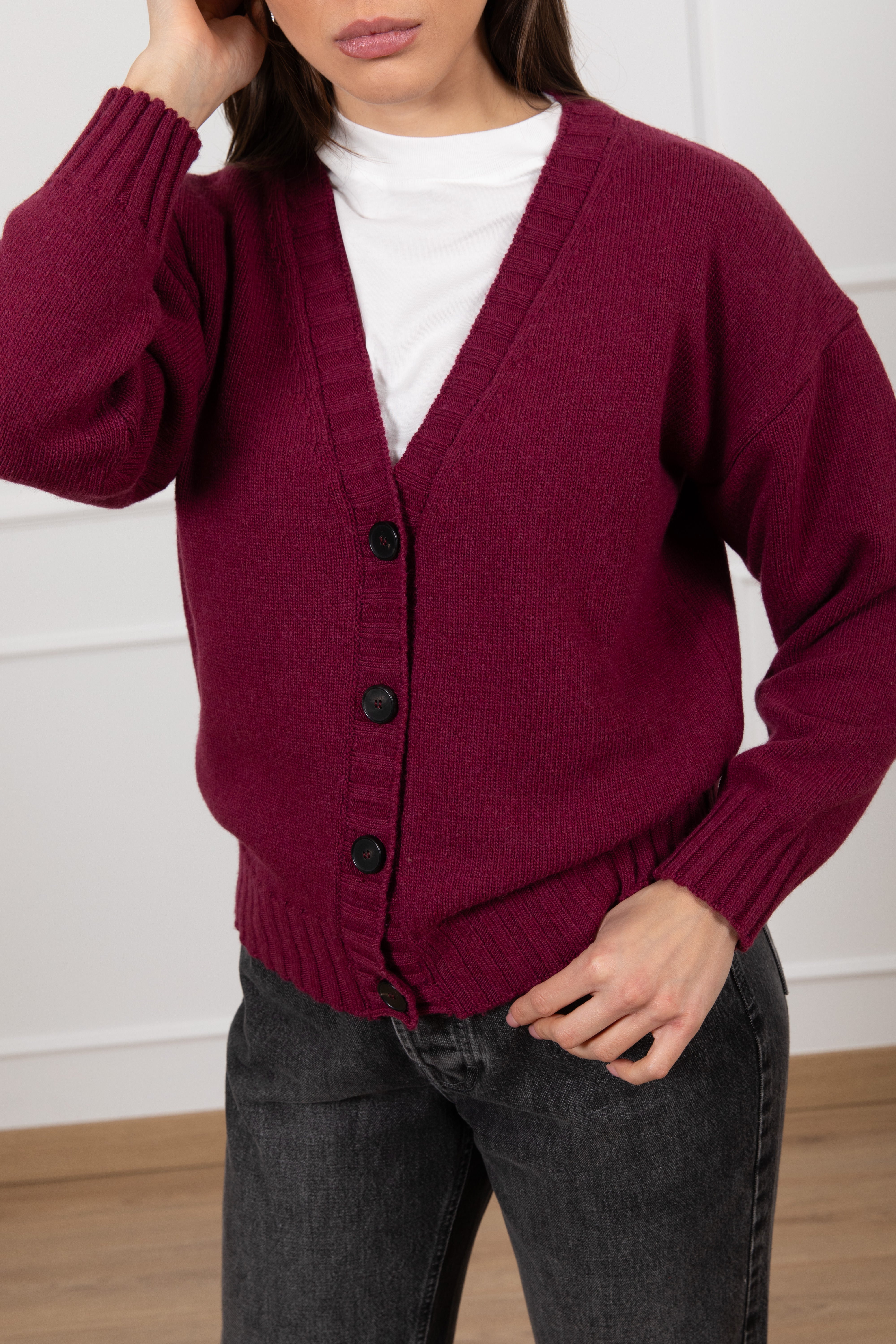 Cardigan in lana e cashmere ViCOLO