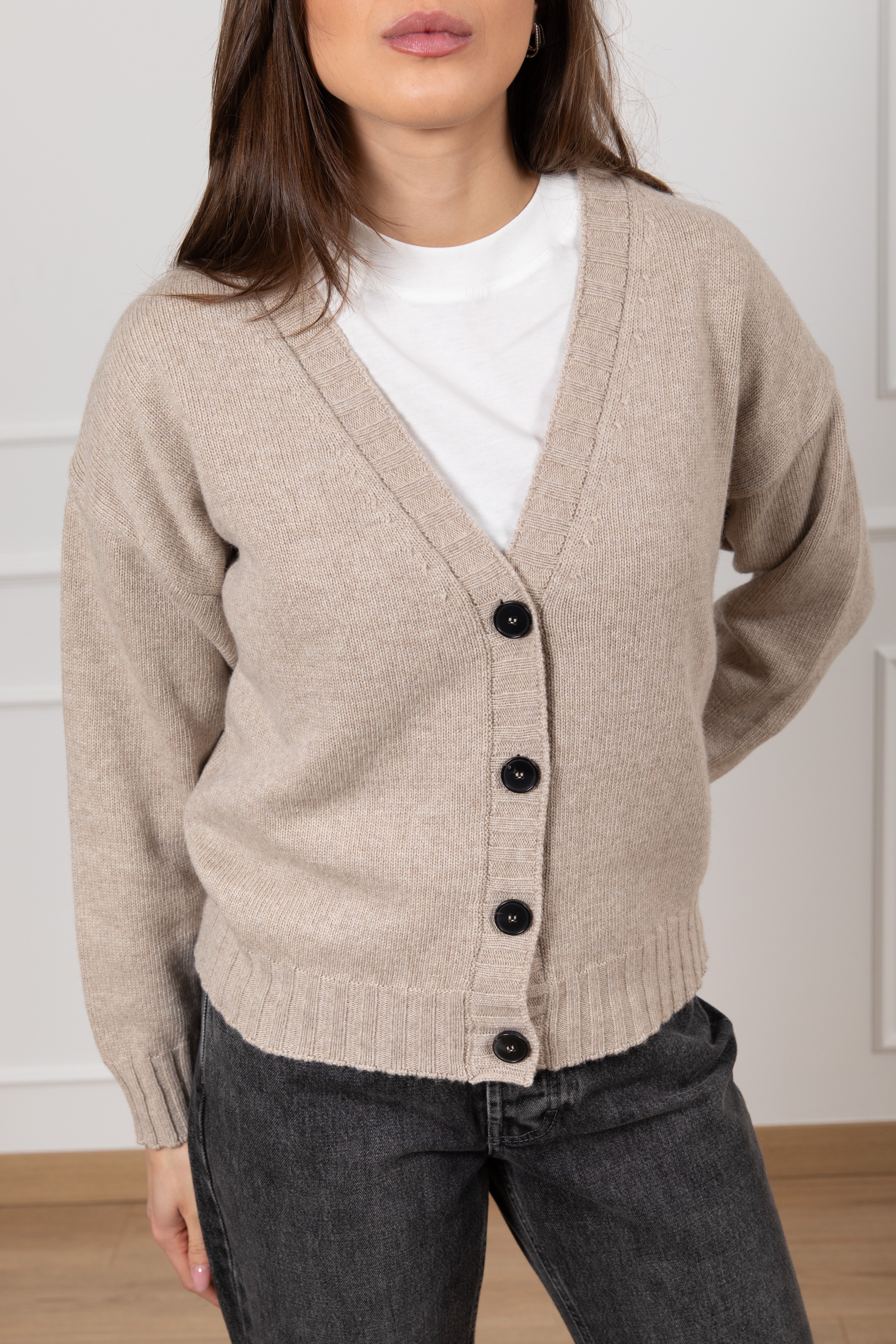 Cardigan in lana e cashmere ViCOLO