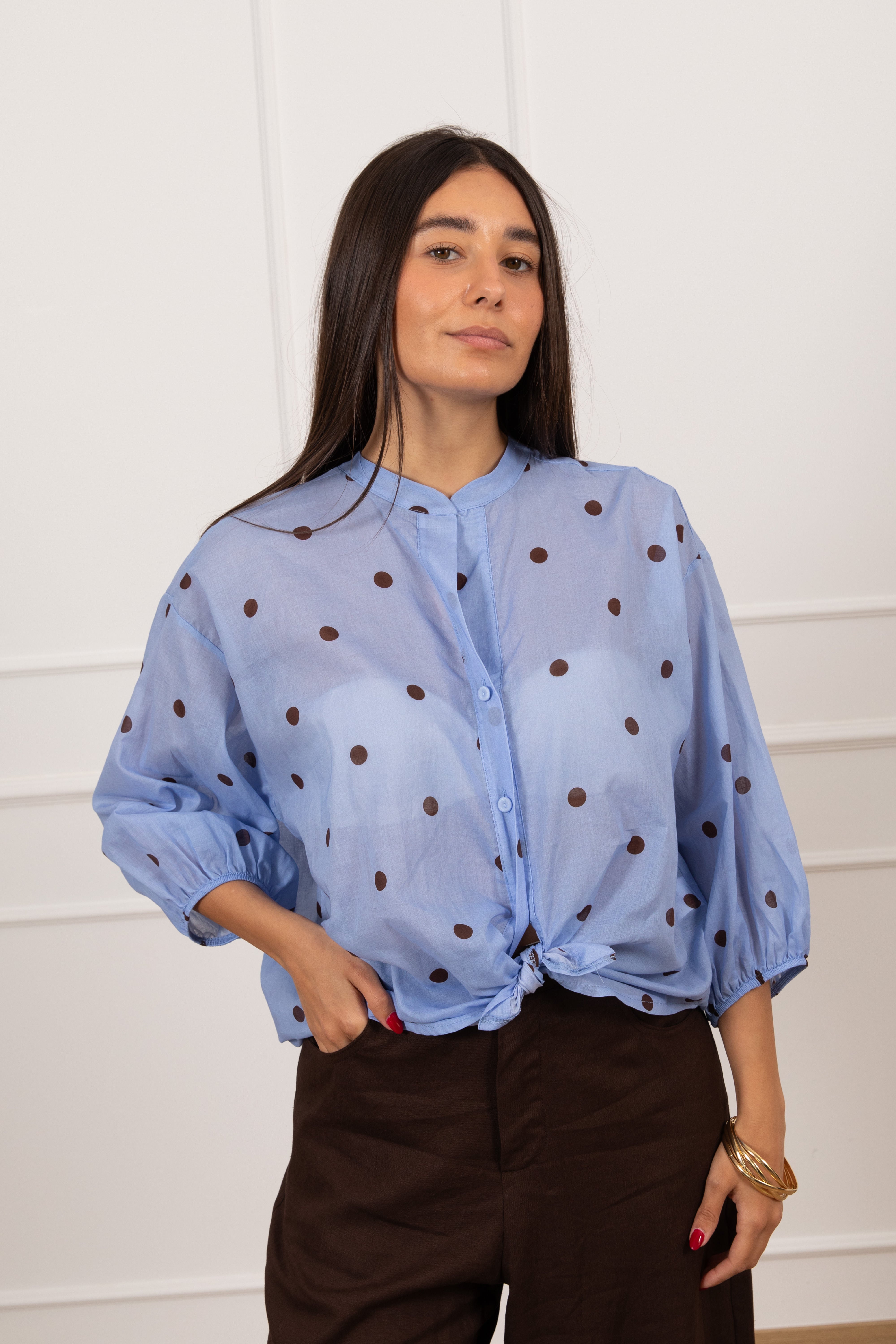 Blusa a pois Tensione IN