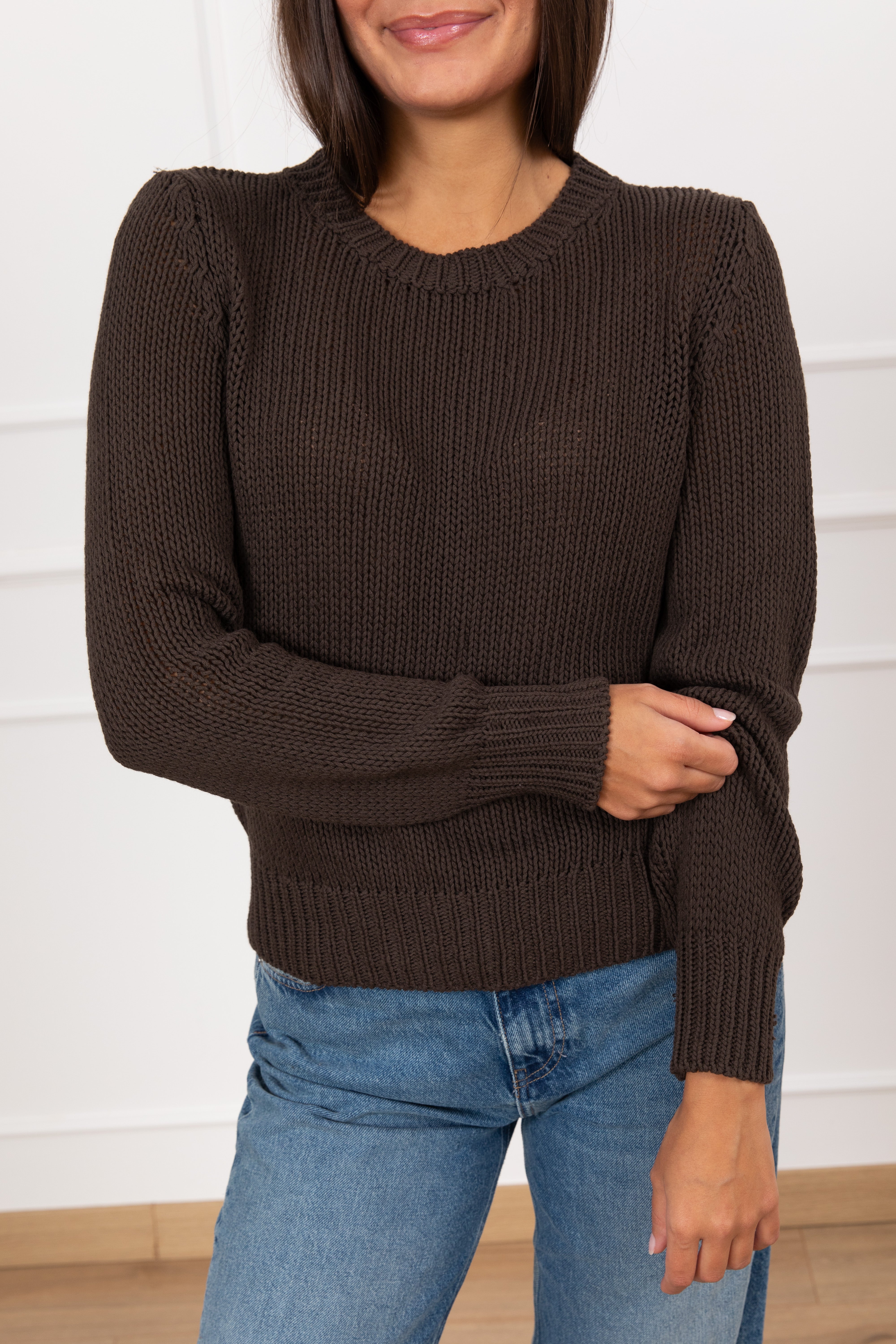 Maglia girocollo in cotone Susy Mix