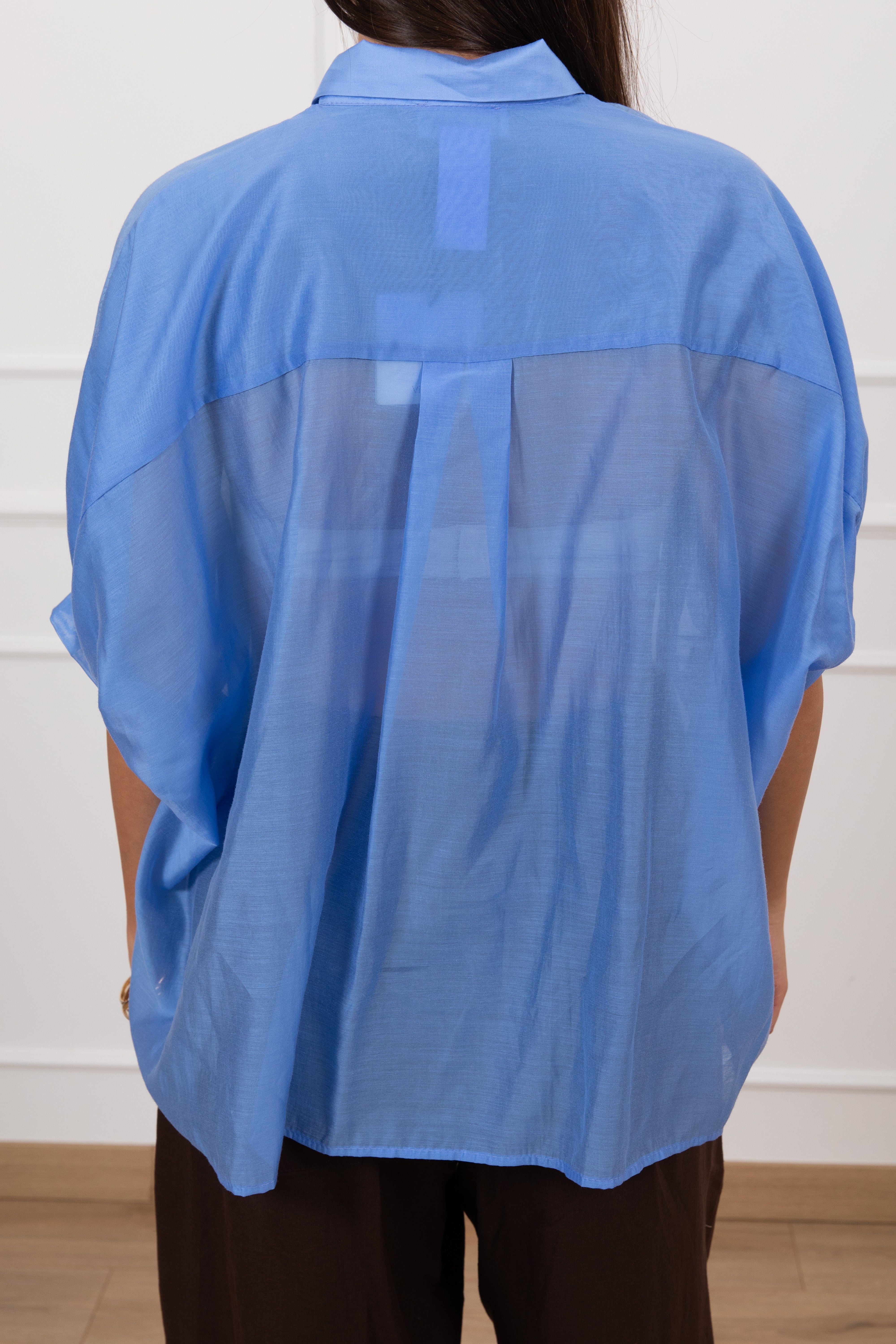 Camicia manica corta in lyocell ViCOLO