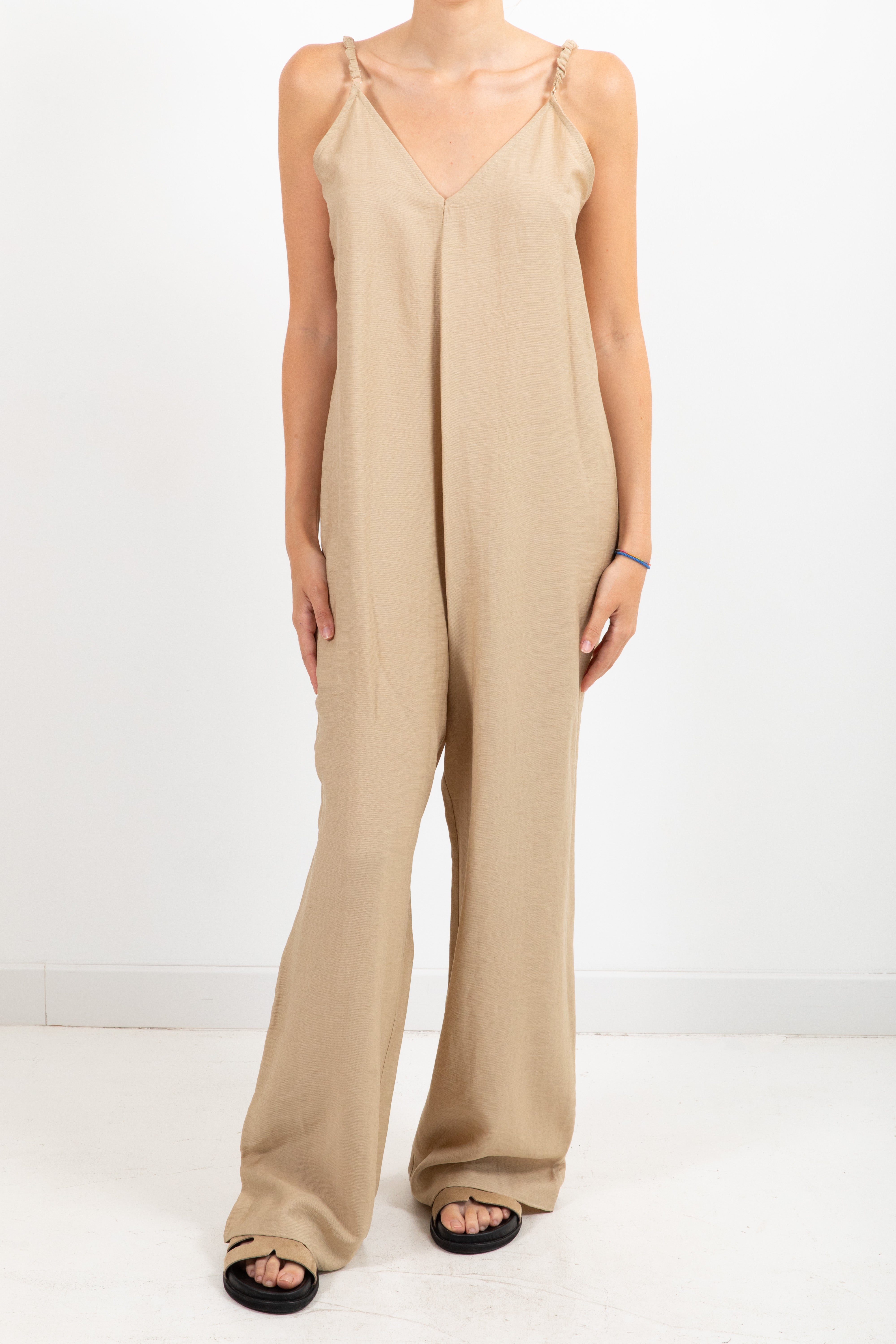 Jumpsuit con scollo a "V" Dixie