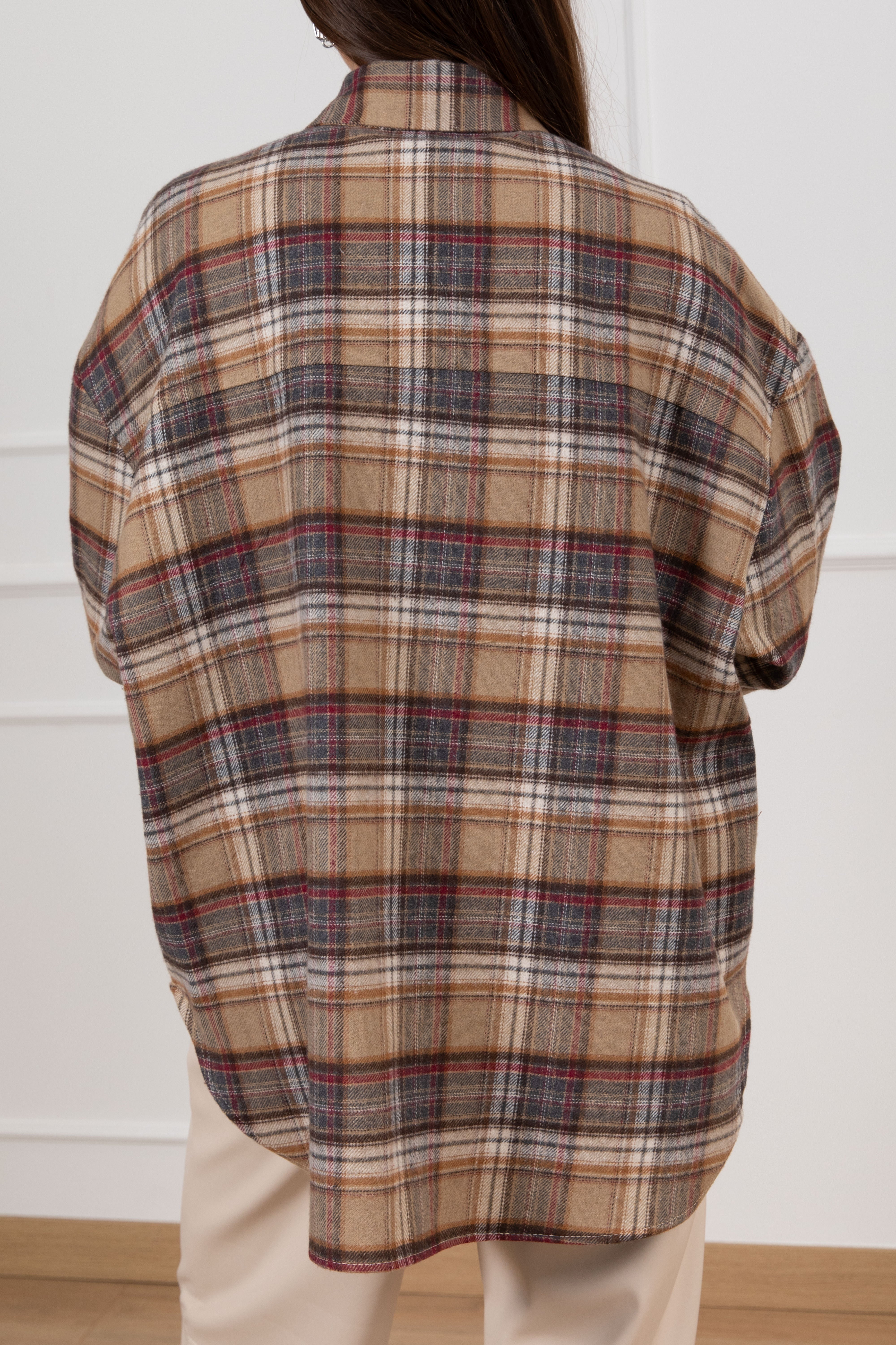 Camicia check in flanella ViCOLO