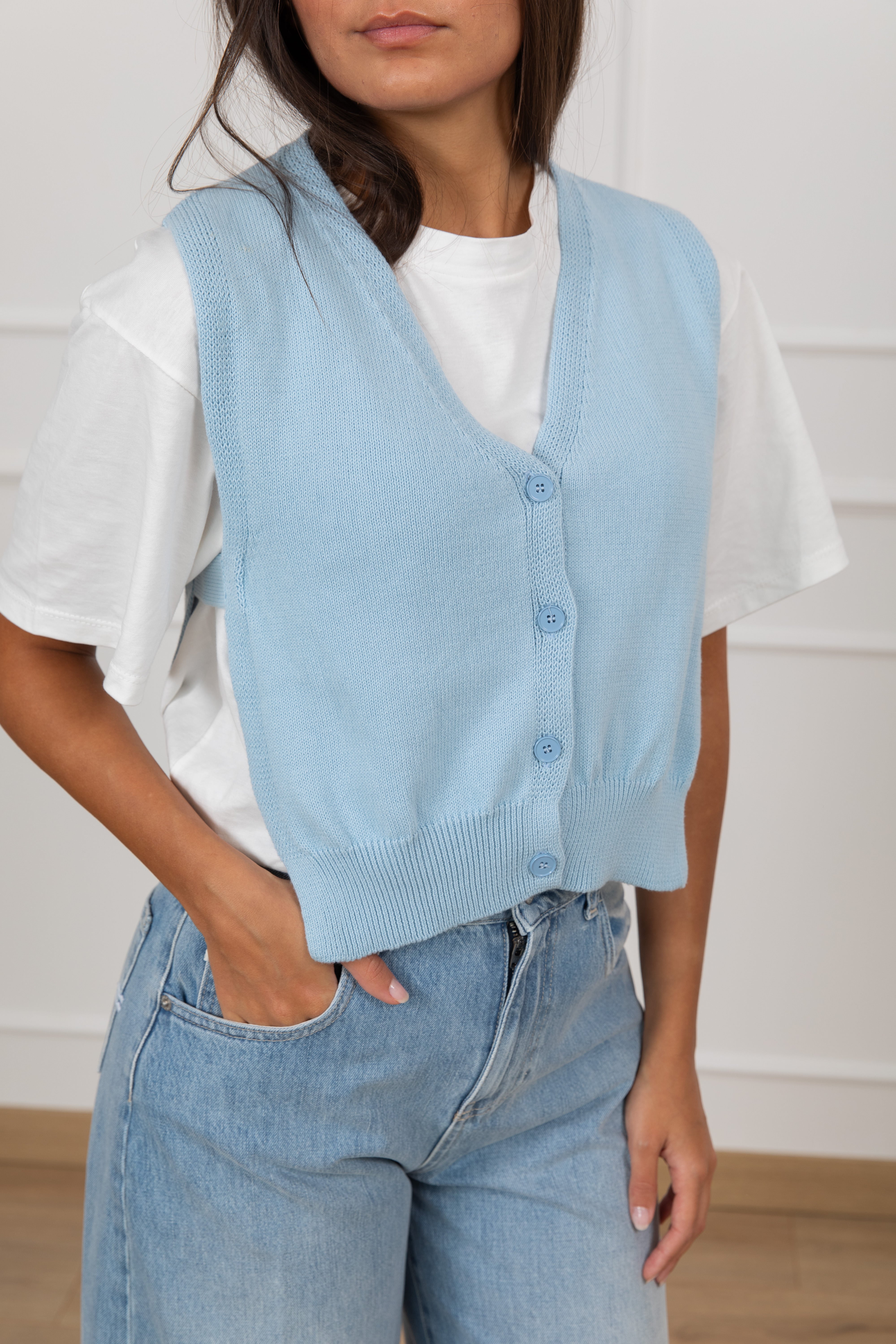 Gilet con fascette laterali ViCOLO