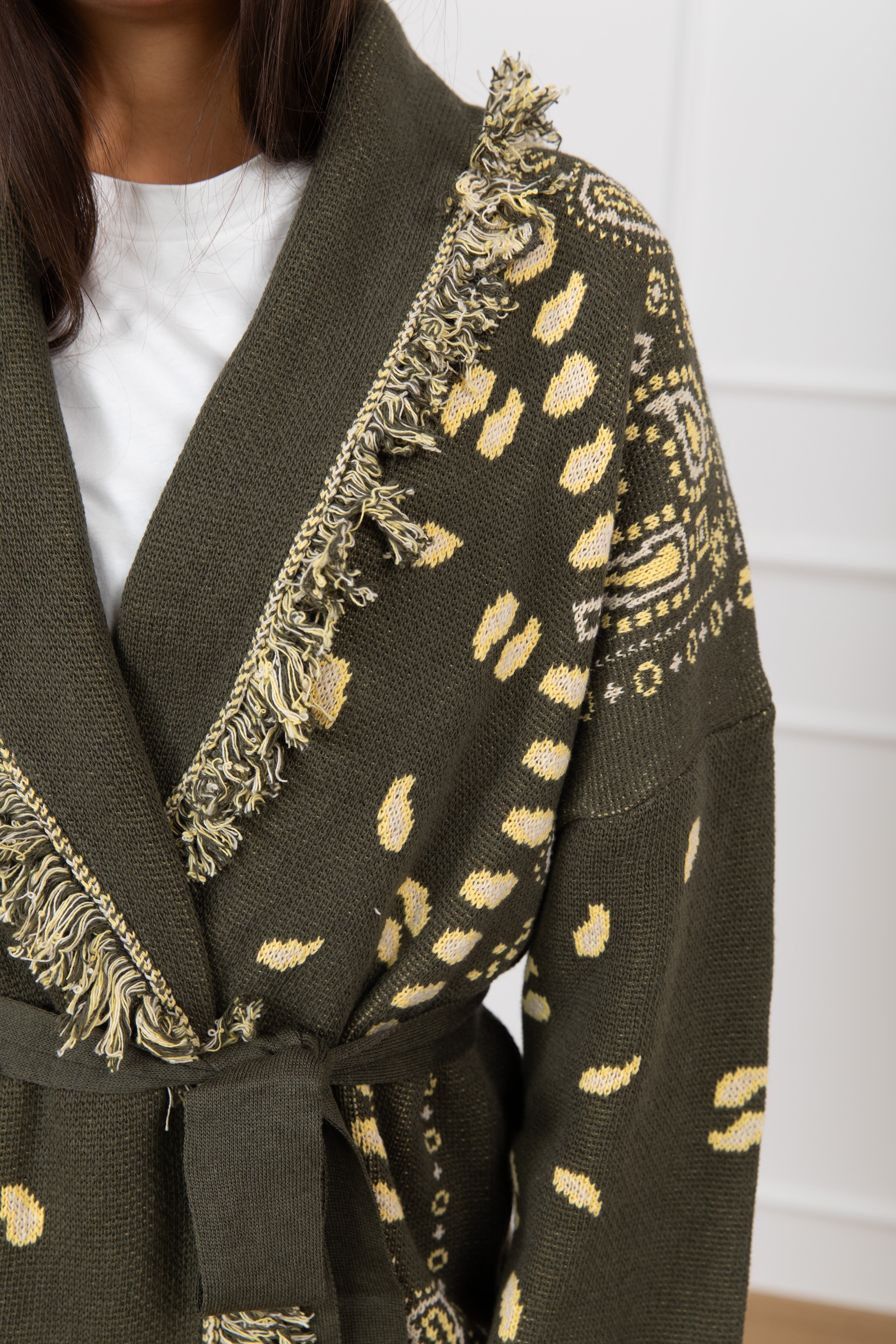 Cardigan fantasia bandana Tensione IN