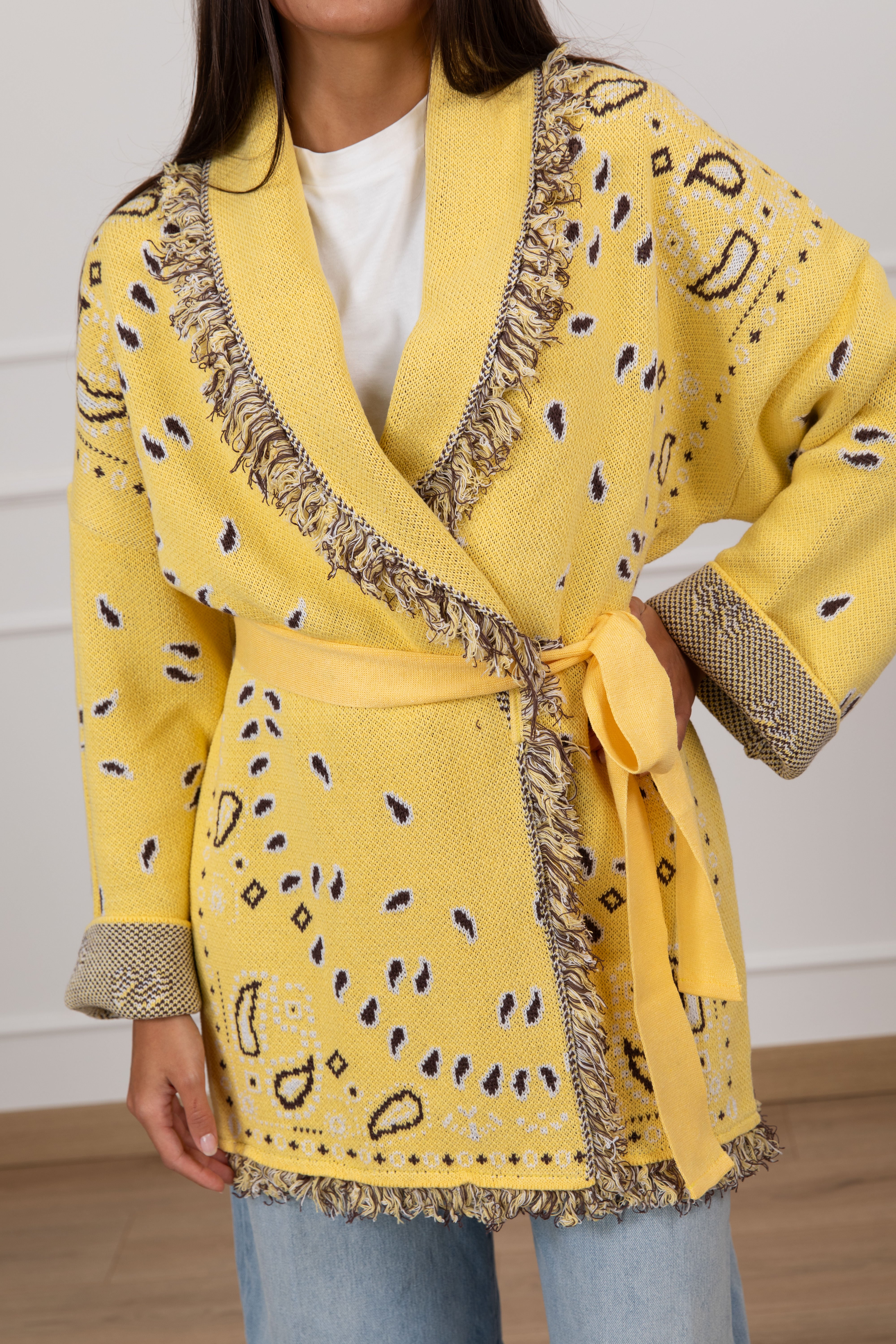 Cardigan fantasia bandana Tensione IN