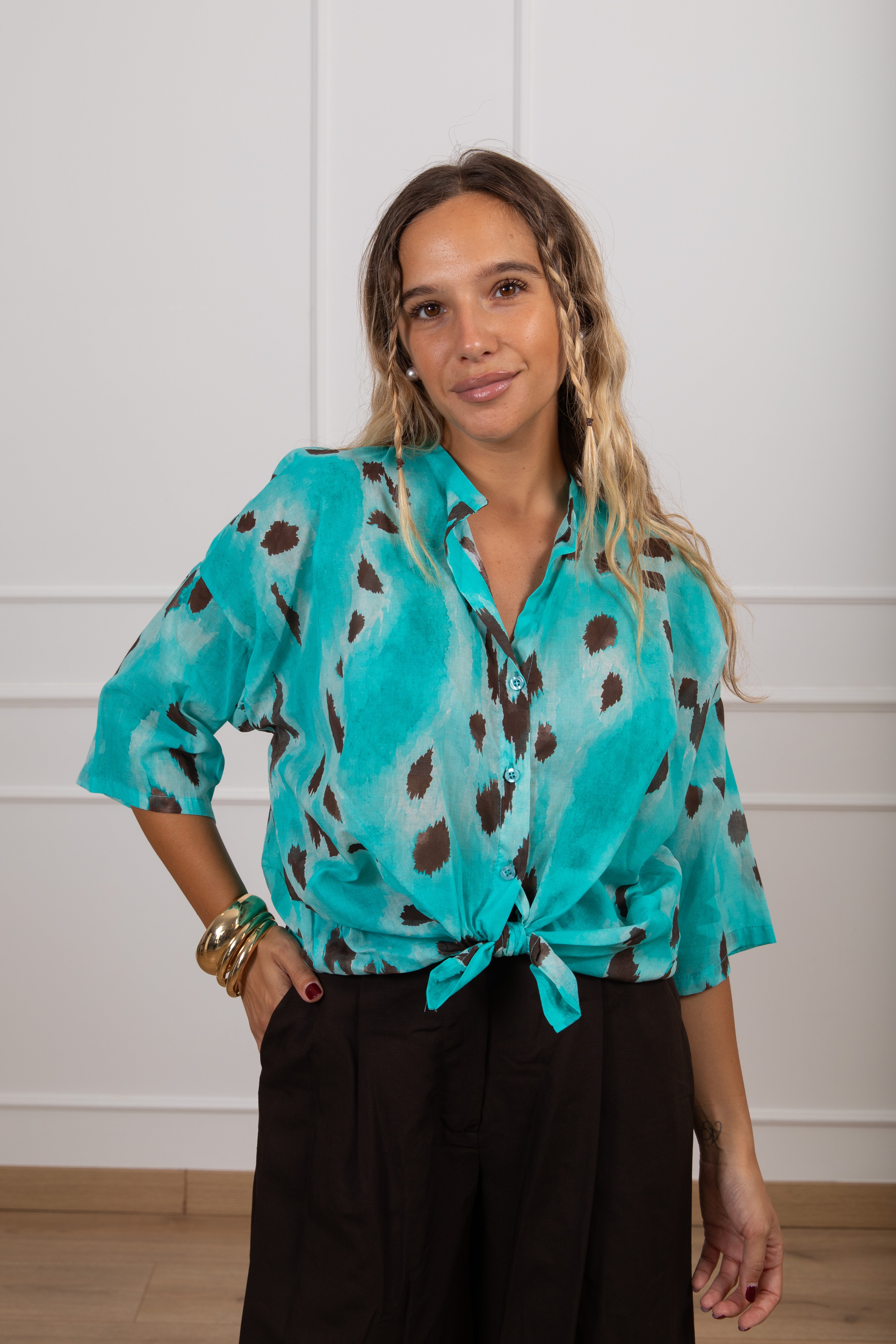 Camicia leopard print Tensione IN
