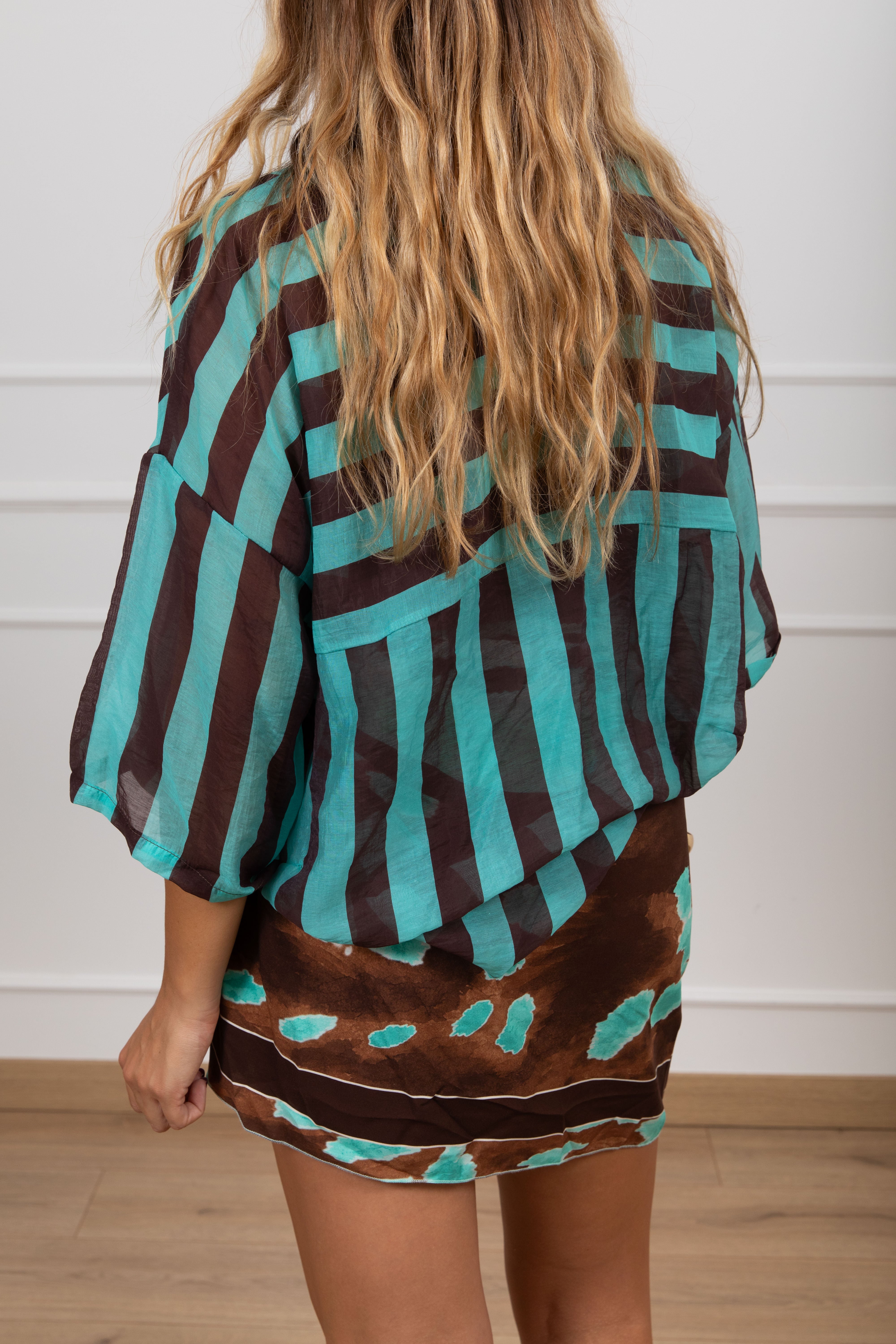 Camicia riga acqua Tensione IN