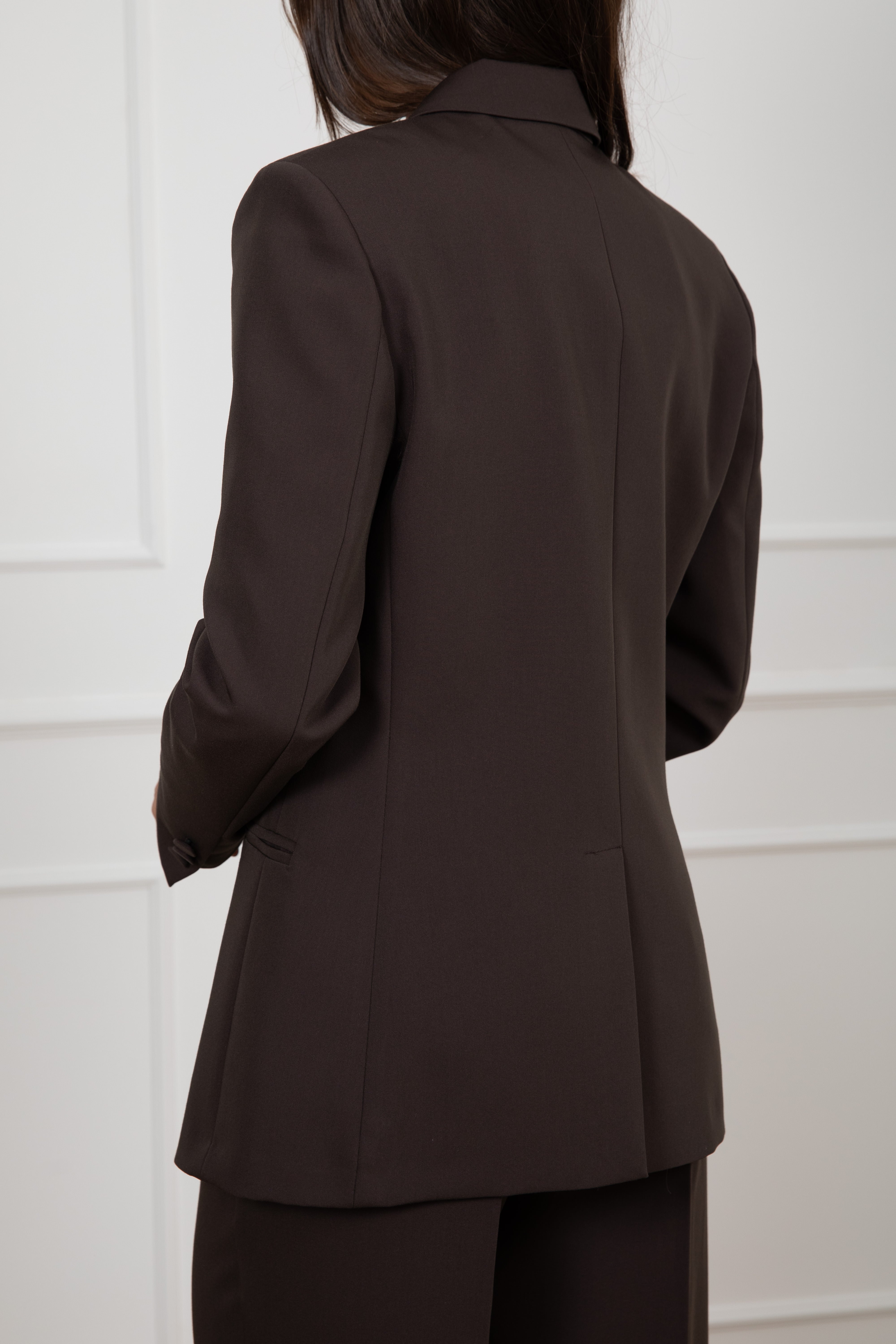 Giacca regular-fit mono-bottone in viscosa ViCOLO