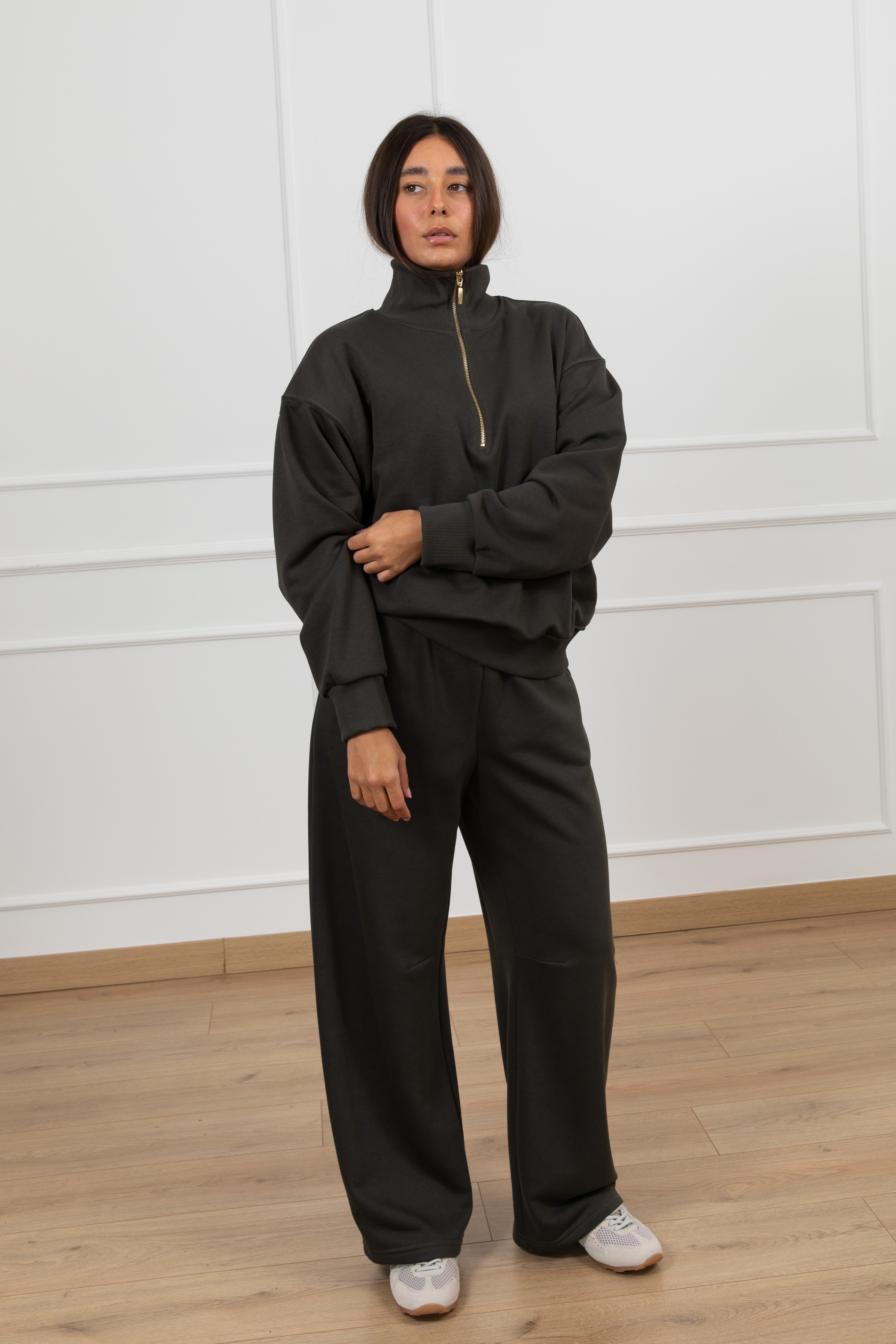 Pantalone barrel in felpa Tensione IN