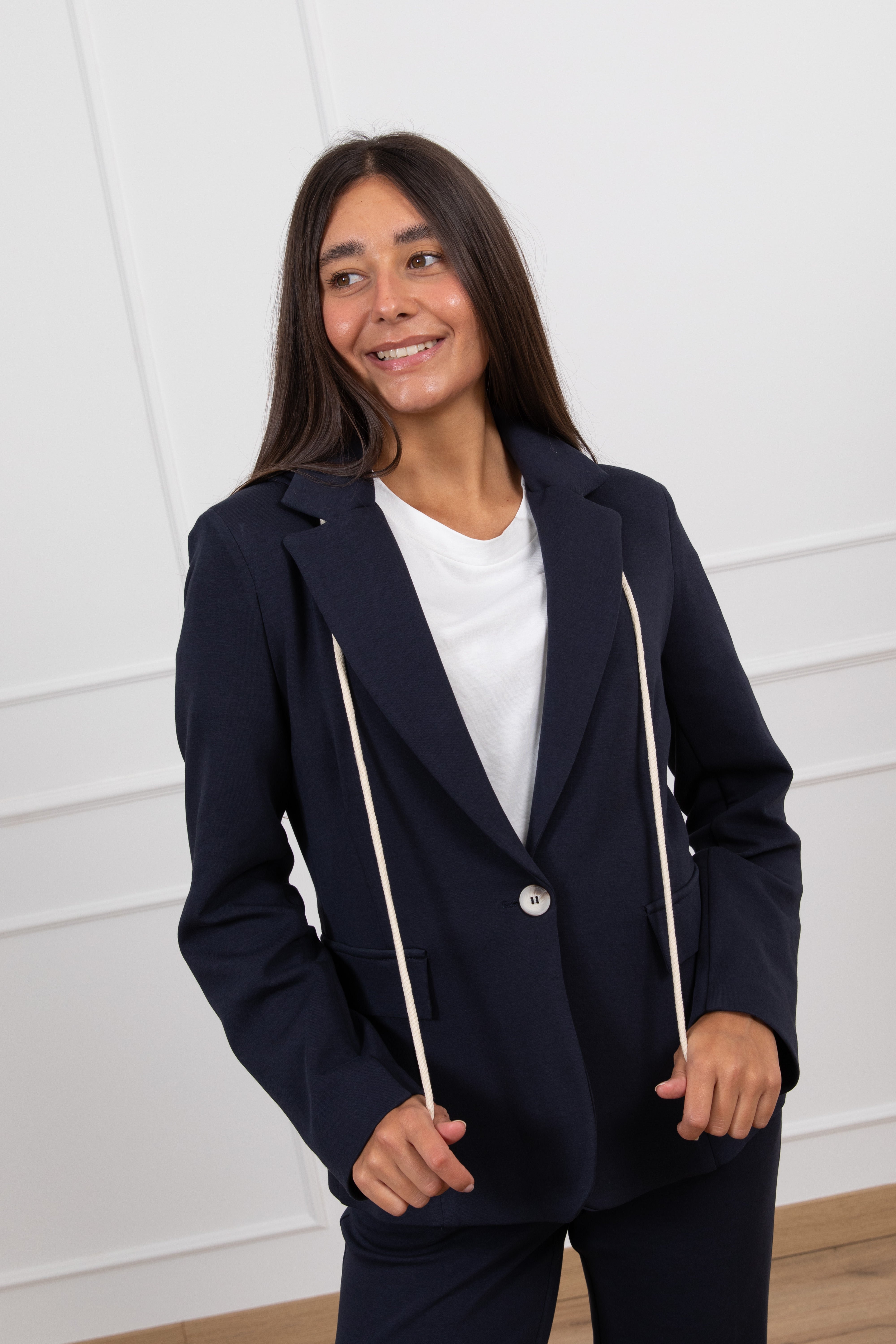 Giacca felpa in cotone leggero con cappuccio Tensione IN