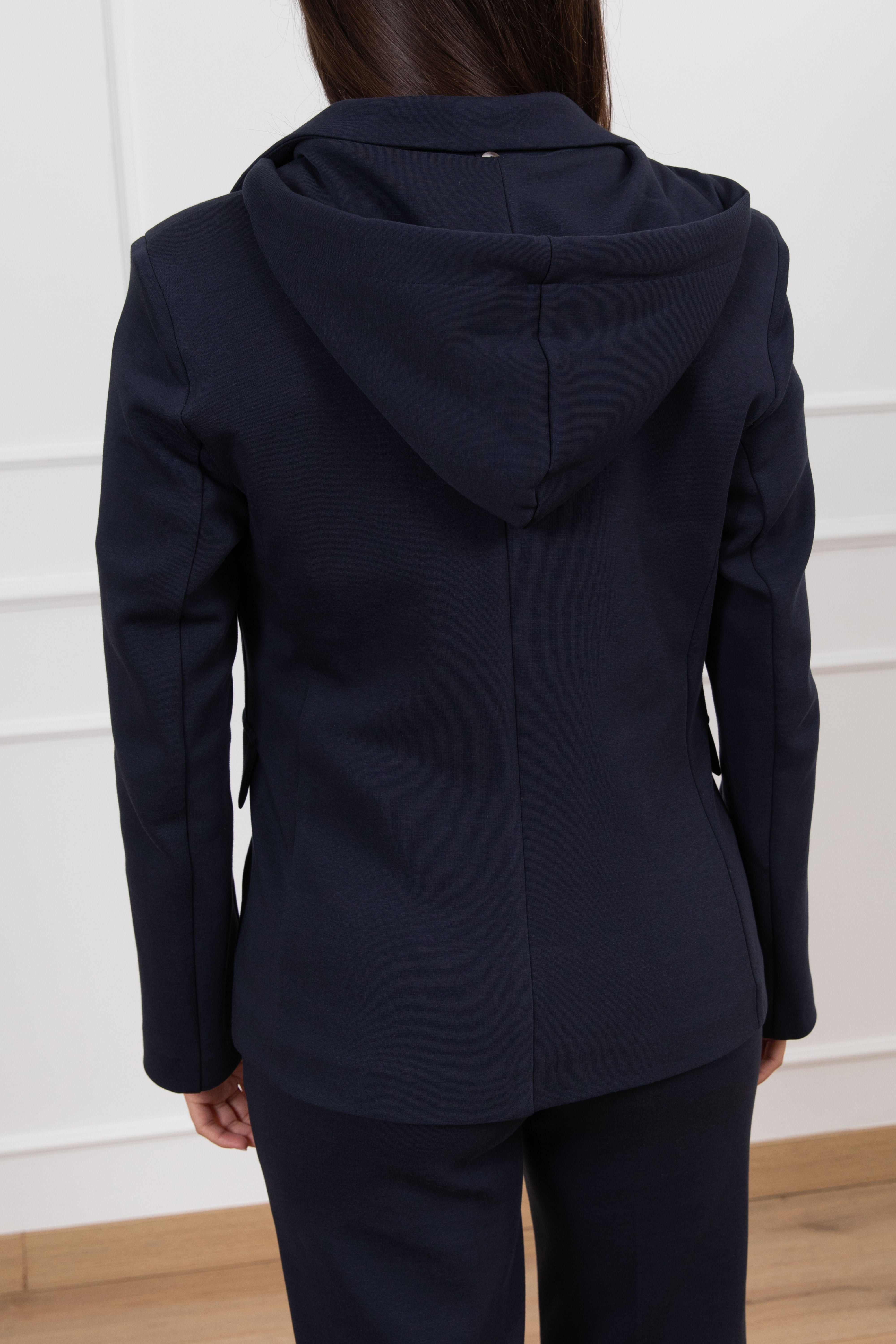 Giacca felpa in cotone leggero con cappuccio Tensione IN