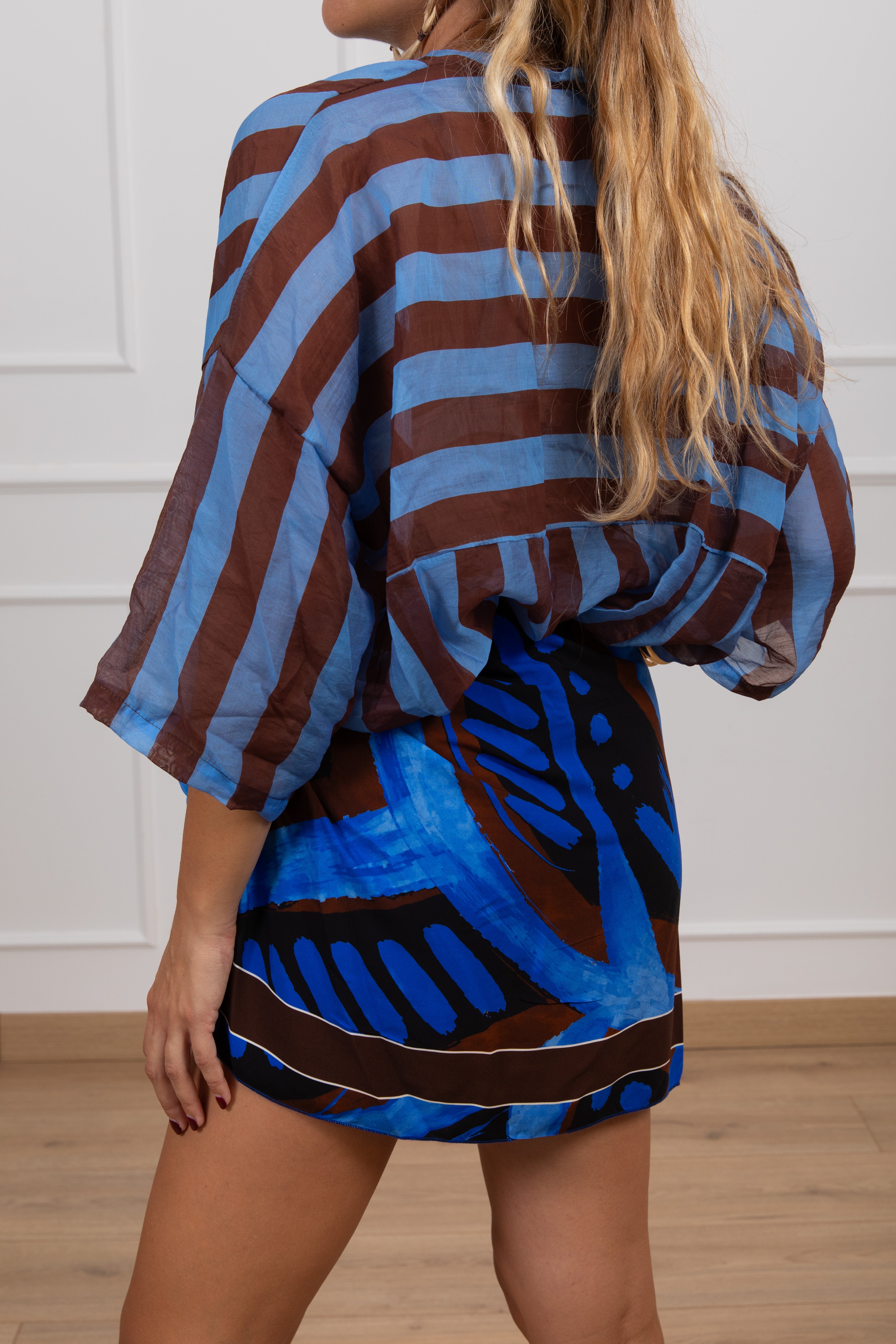 Camicia riga moro Tensione IN