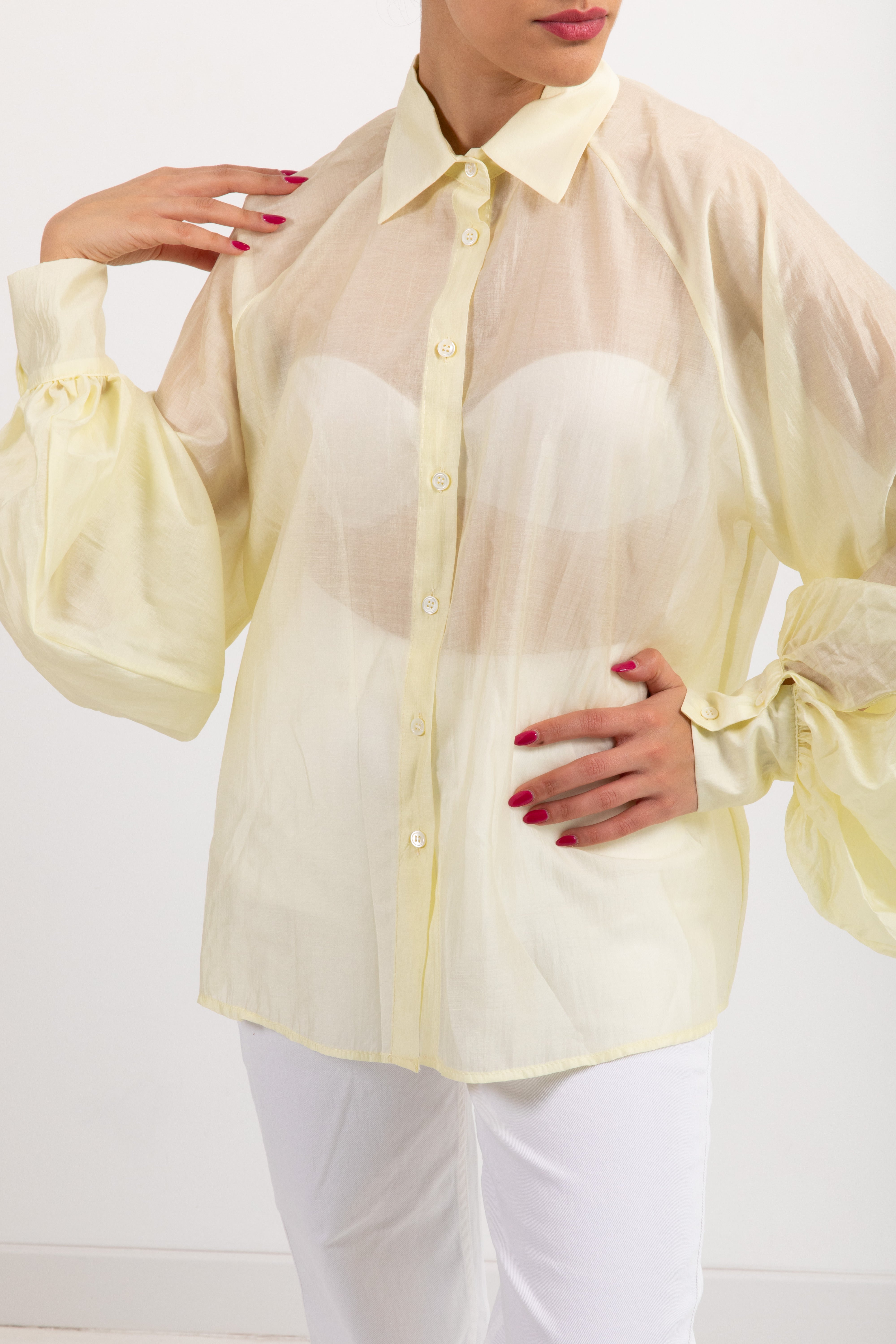 Camicia in lyocell ViCOLO