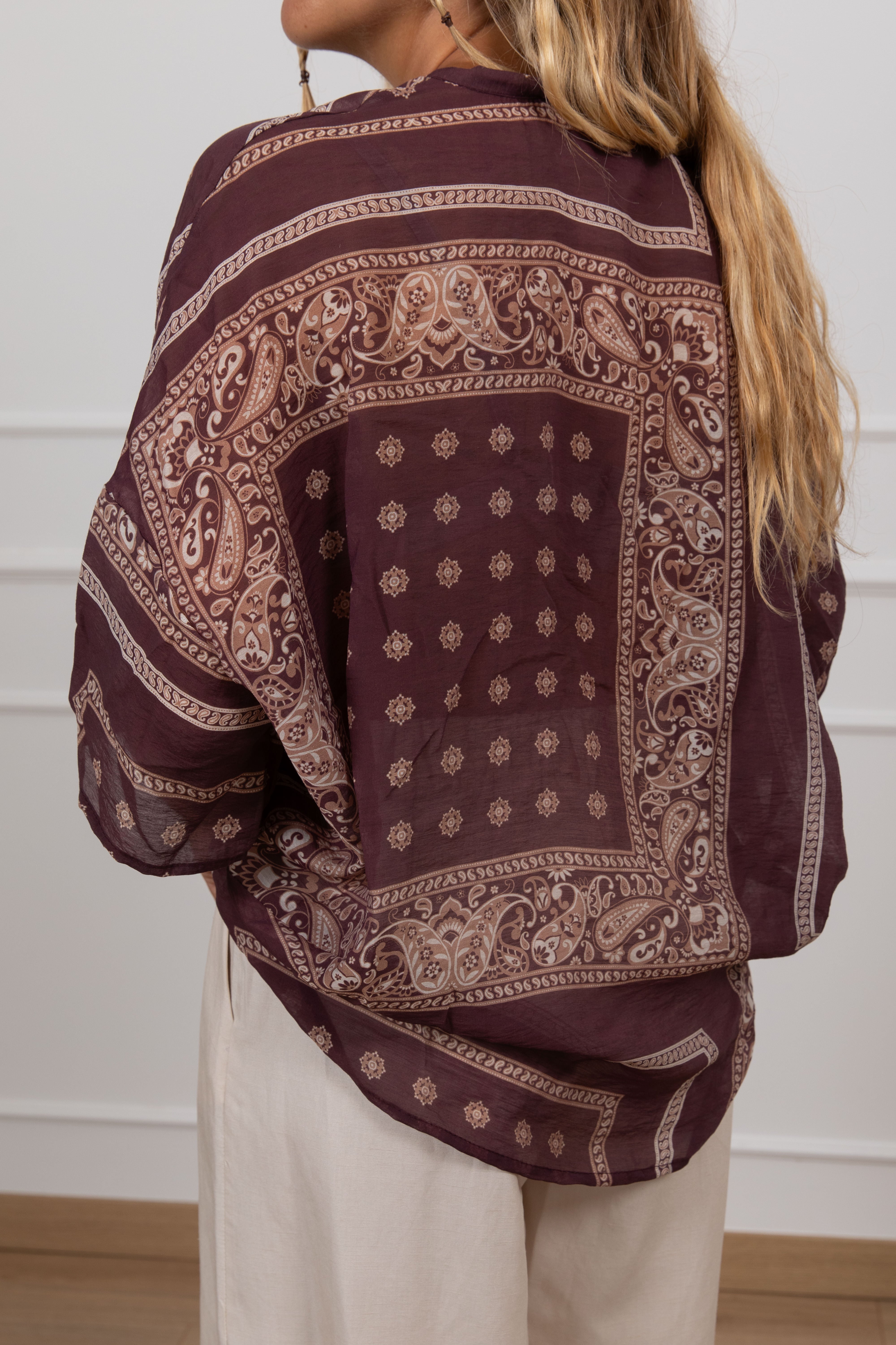 Camicia fantasia bandana ViCOLO