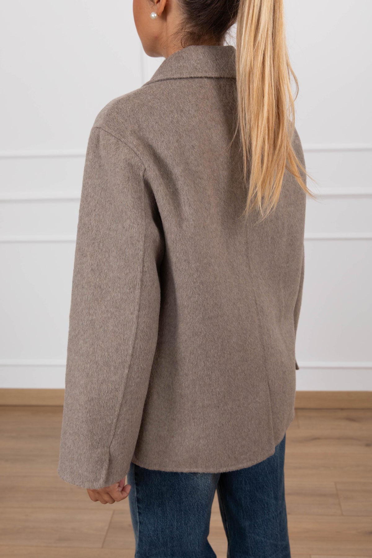 Giacca-cappotto doppio petto variante casha Susy Mix