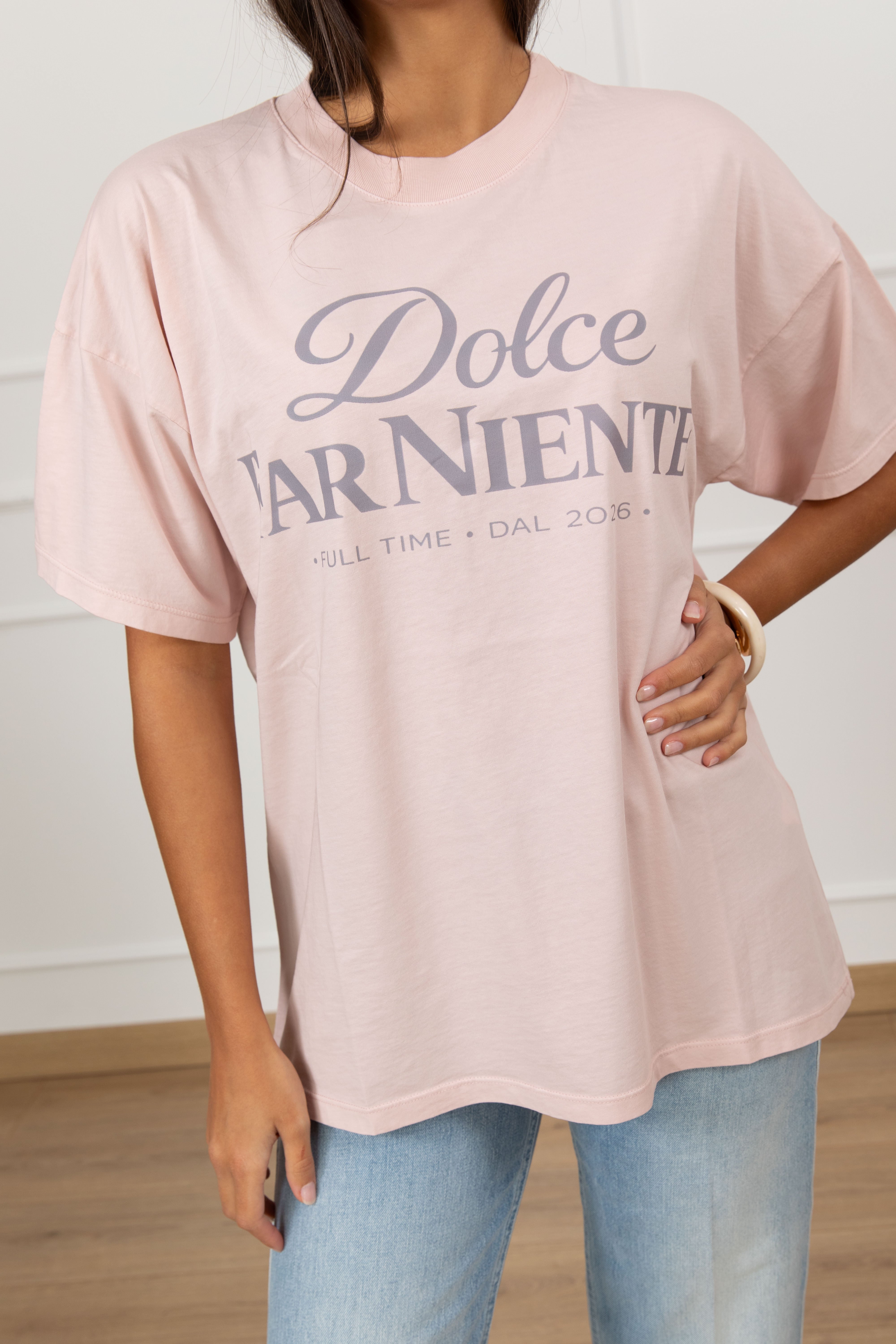 T-shirt over-size "Dolce far niente" Vicolo