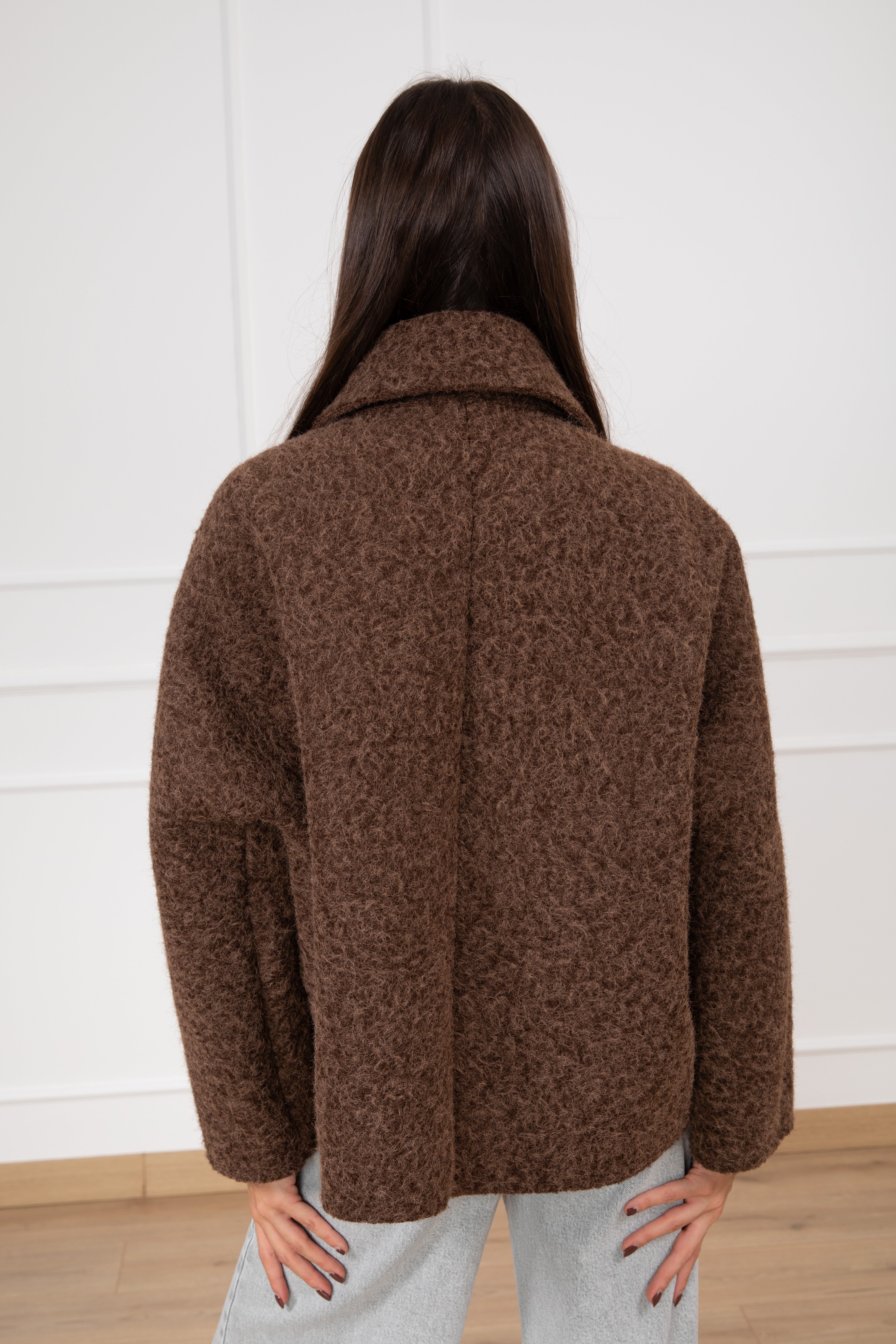 Cappotto in lana cotta ViCOLO