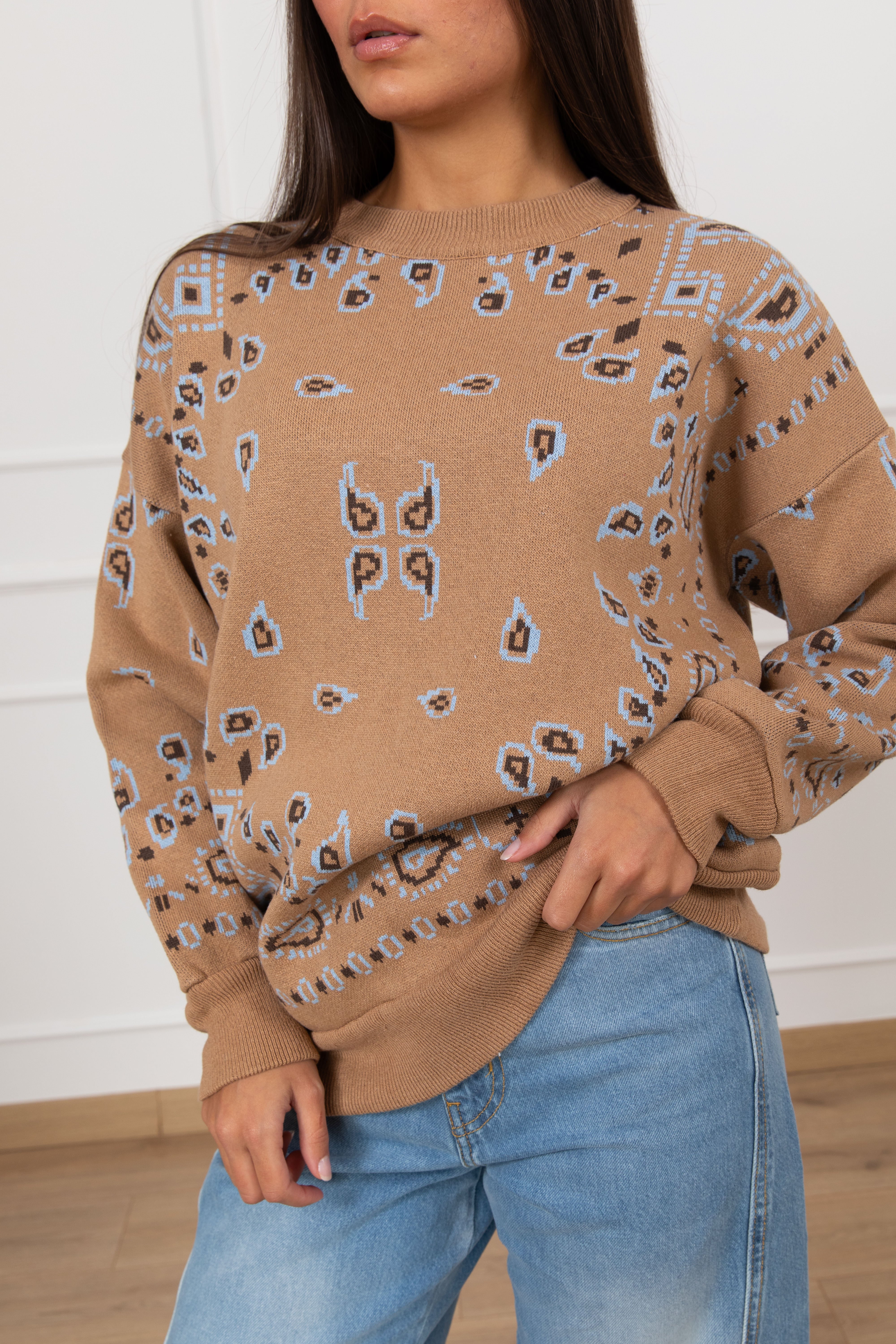 Maglia over-size bandana Motel