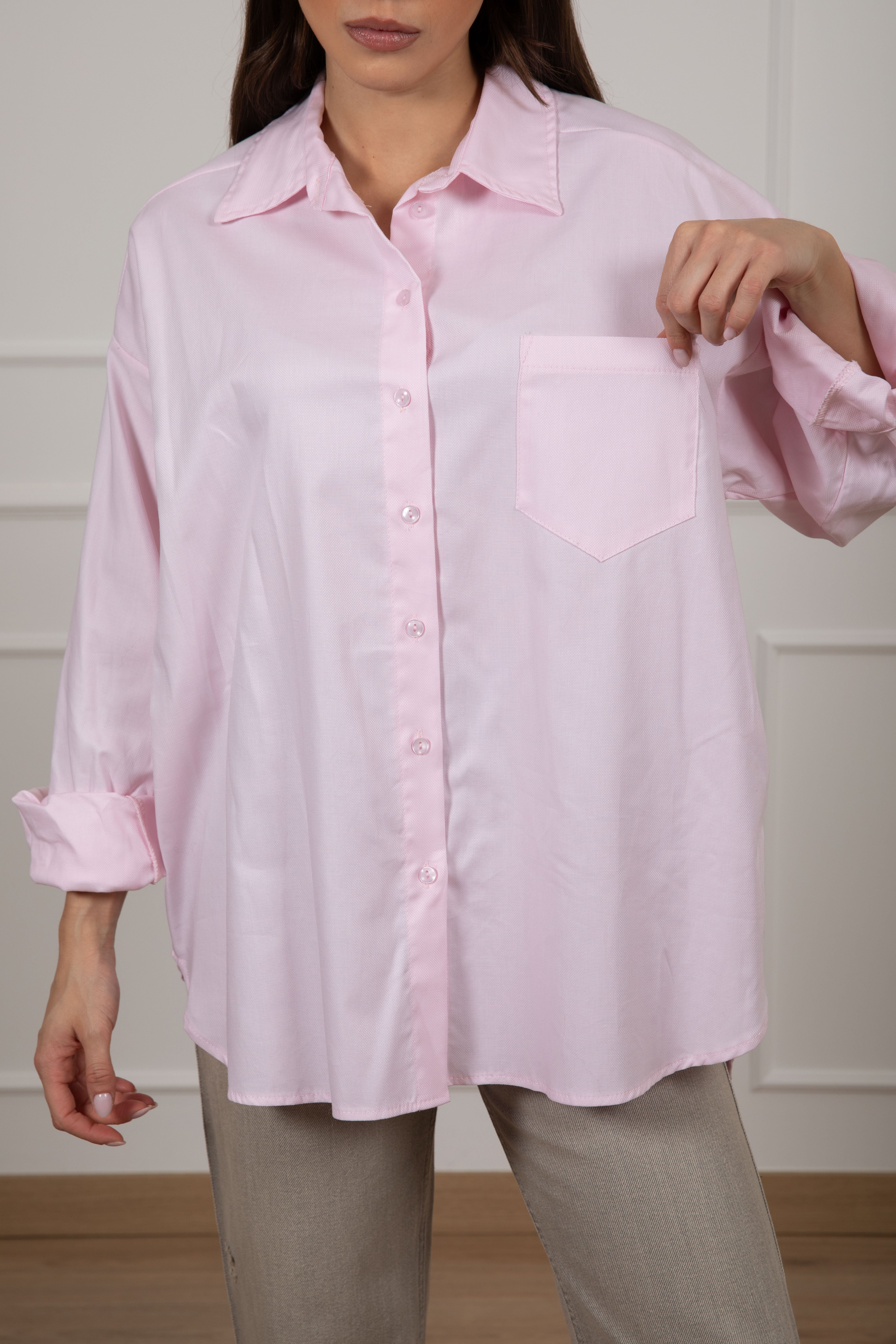 Camicia oxford over-size Tensione IN