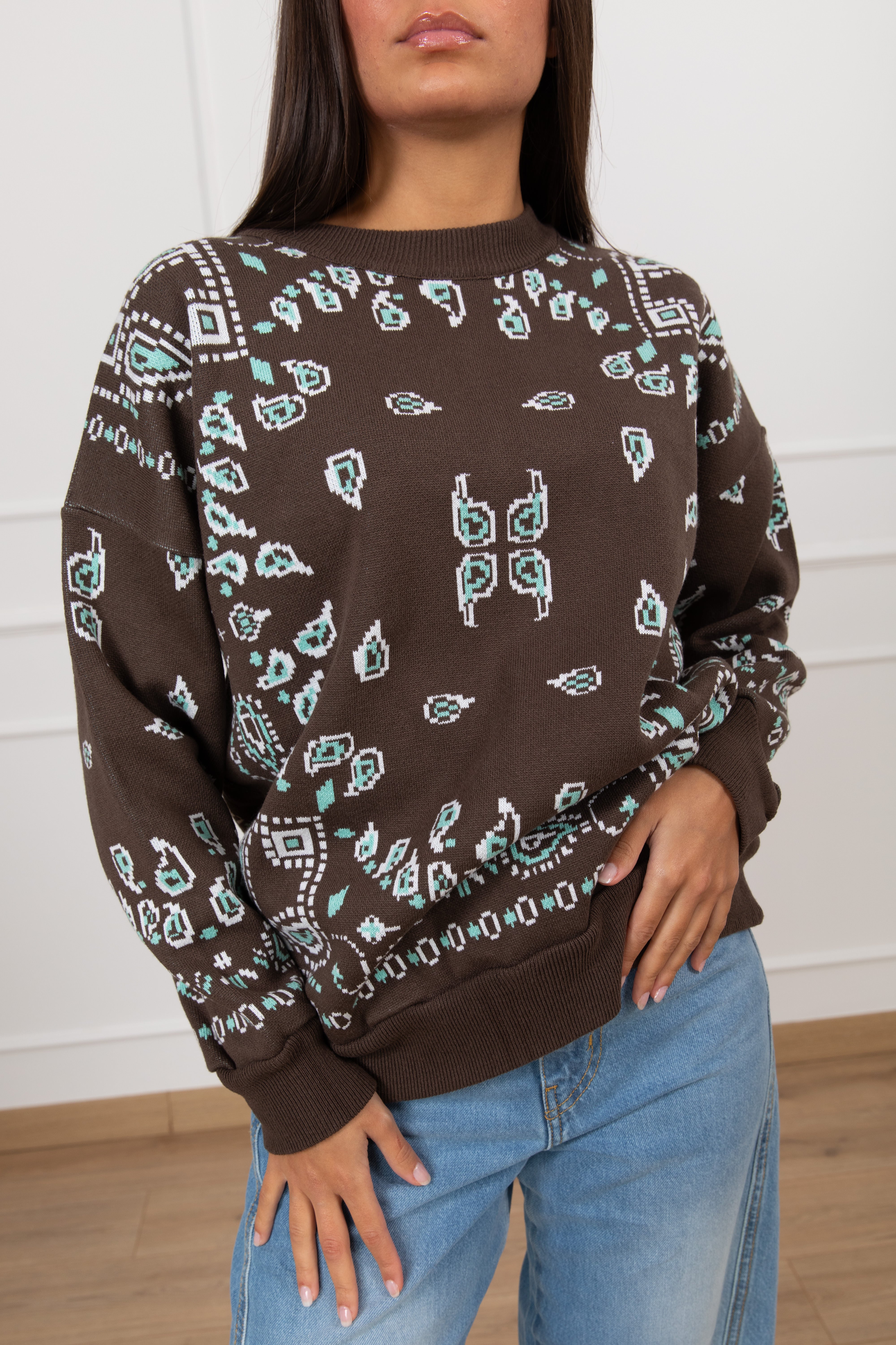 Maglia over-size bandana Motel