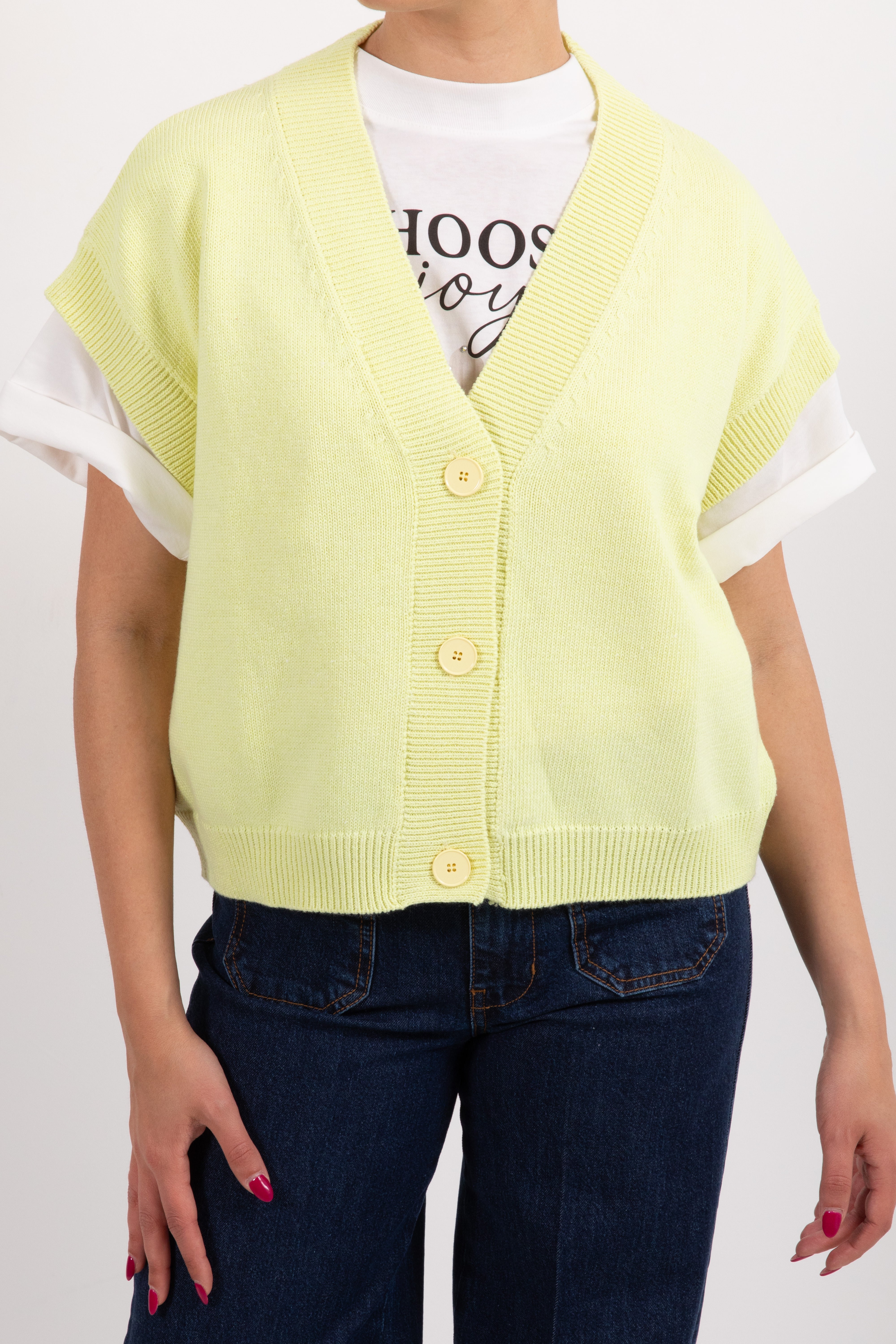 Gilet in maglia ViCOLO