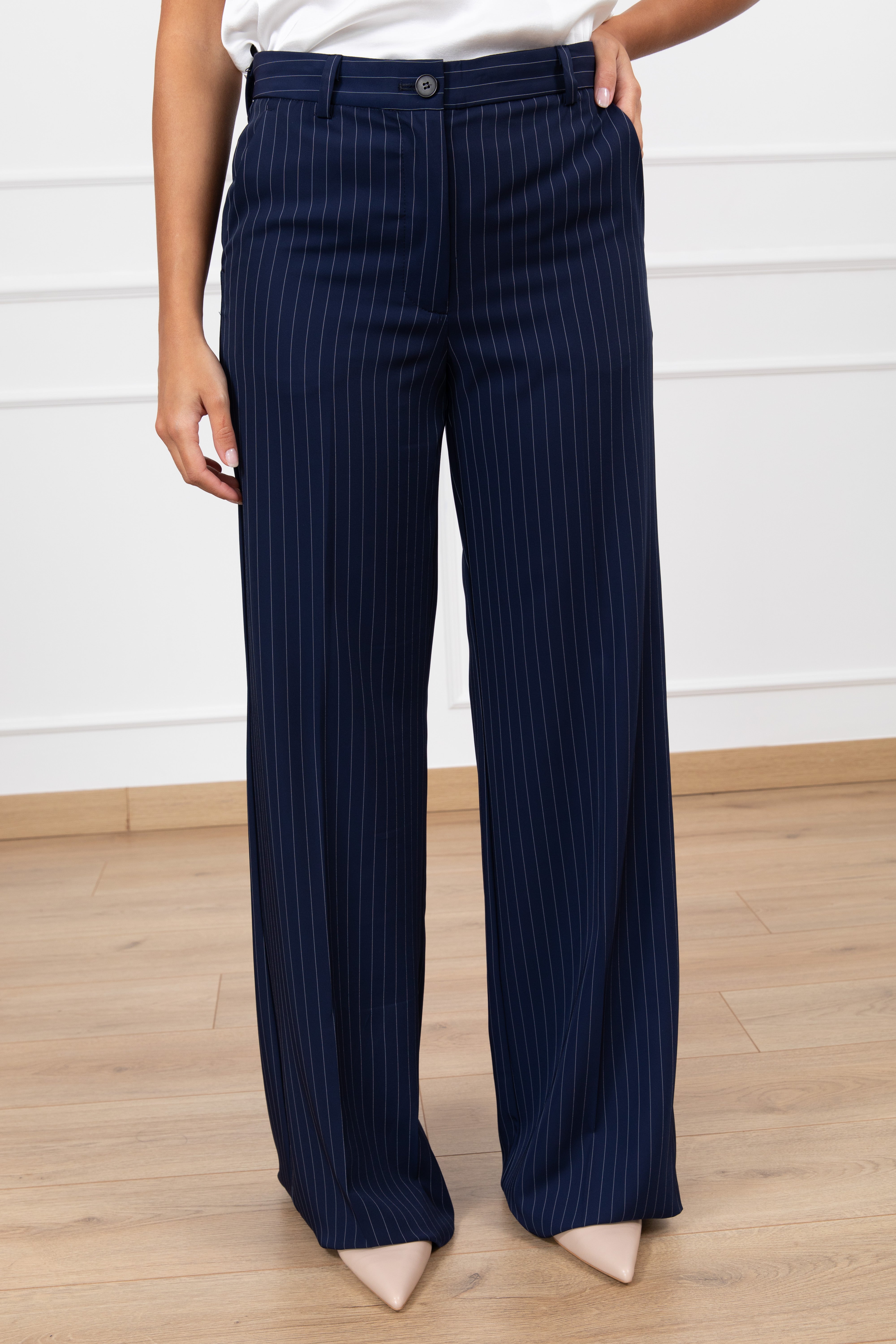 Pantalone gessato a palazzo ViCOLO