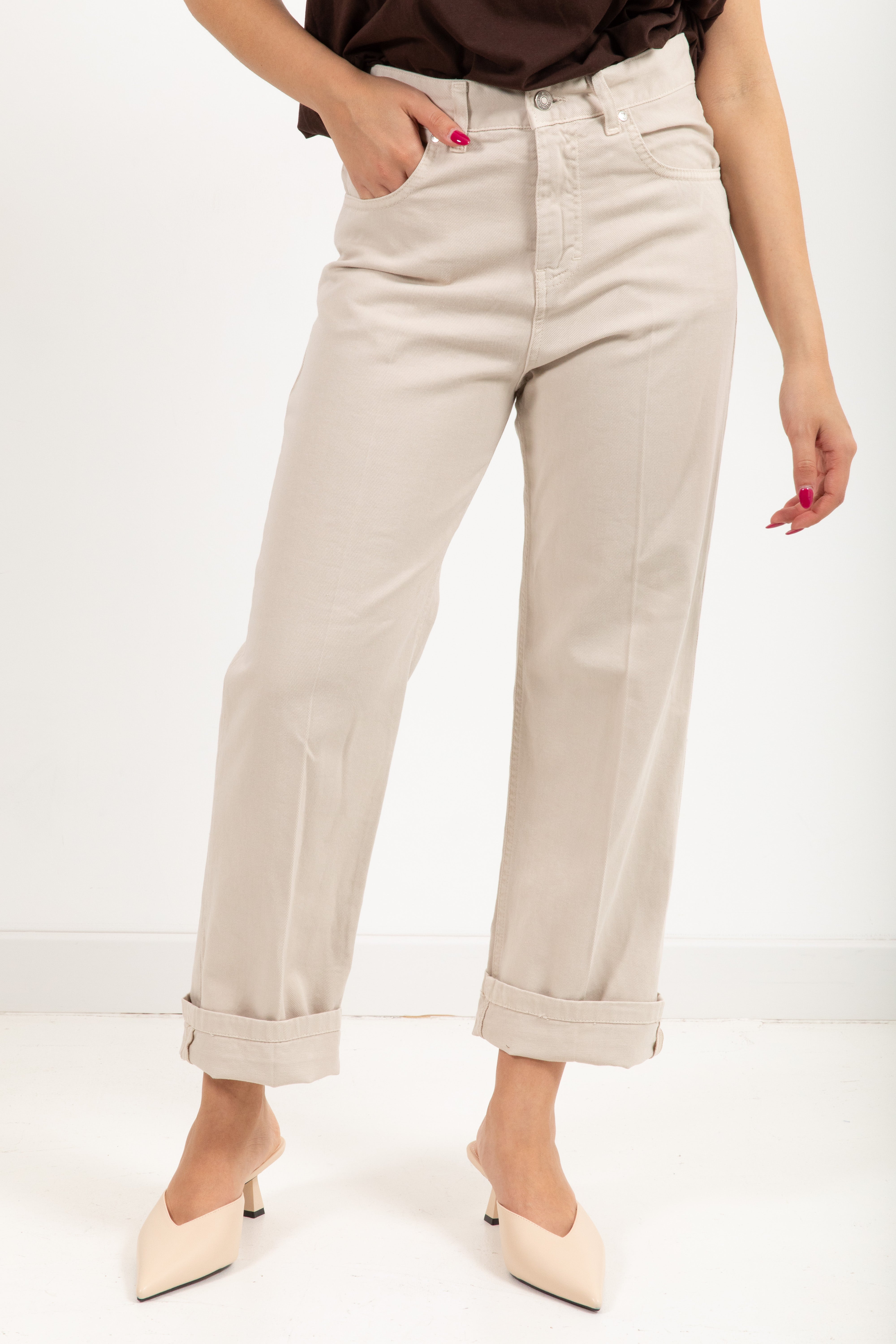 Jeans con risvolto Susy Mix