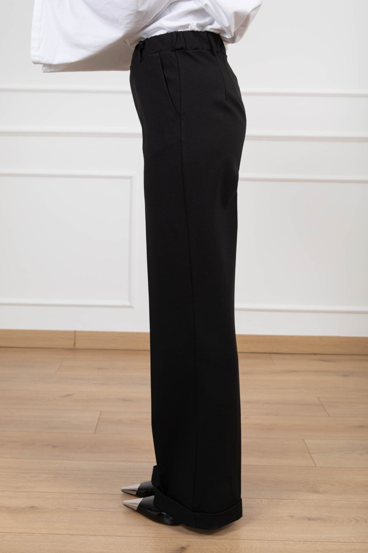 Pantalone gamba dritta in punto milano ViCOLO