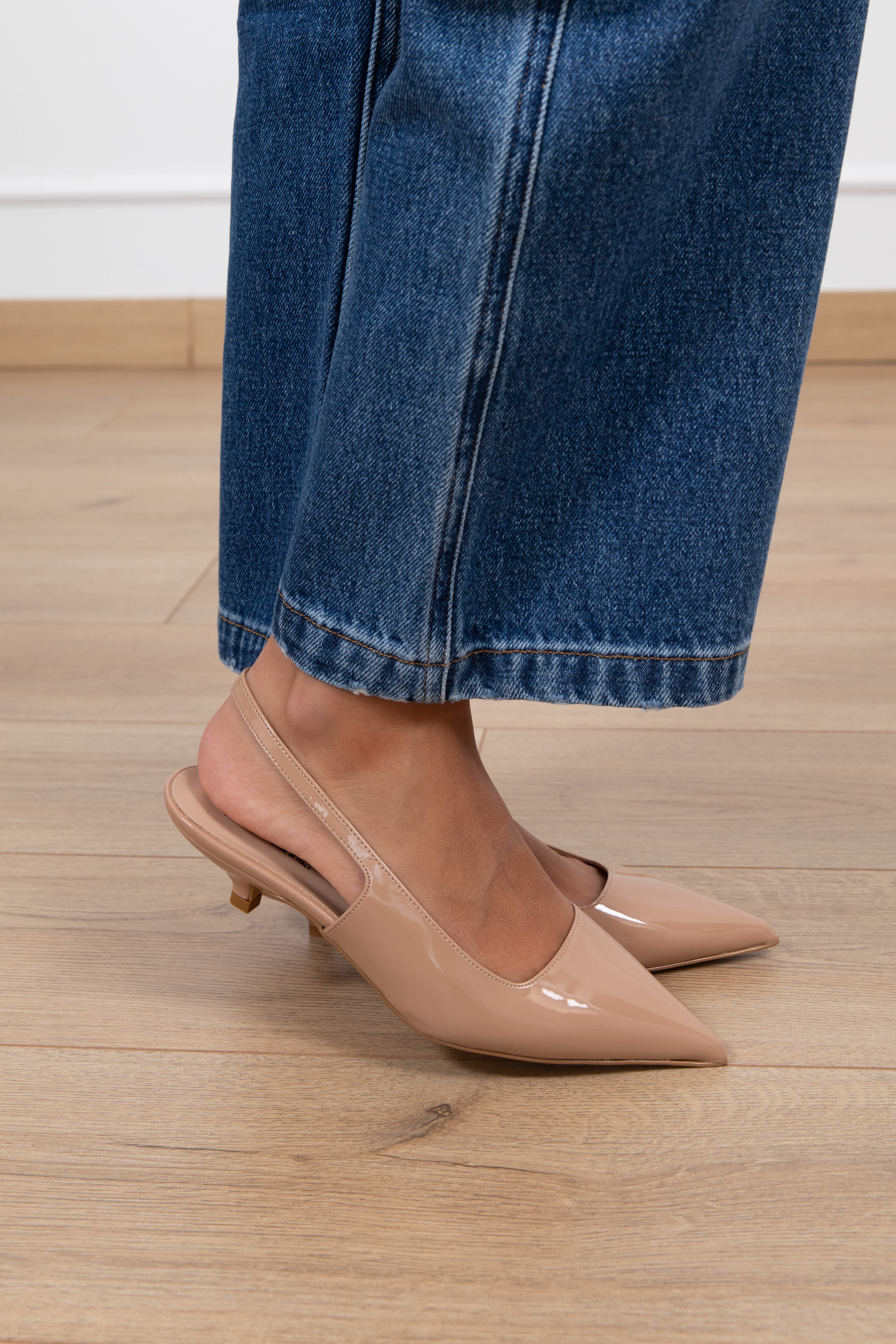 Sling back in eco-pelle Divine Follie