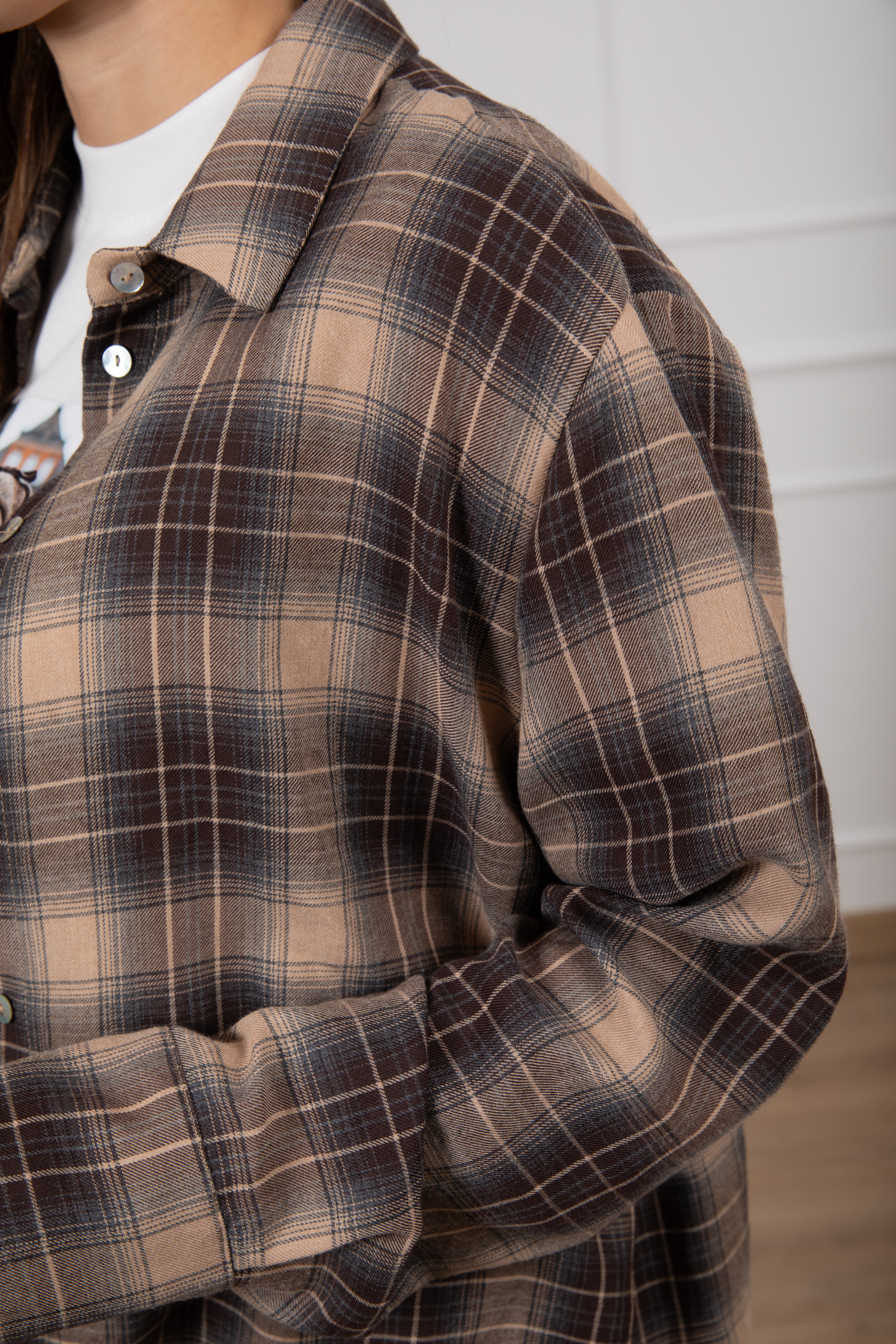 Camicia check moro Susy Mix