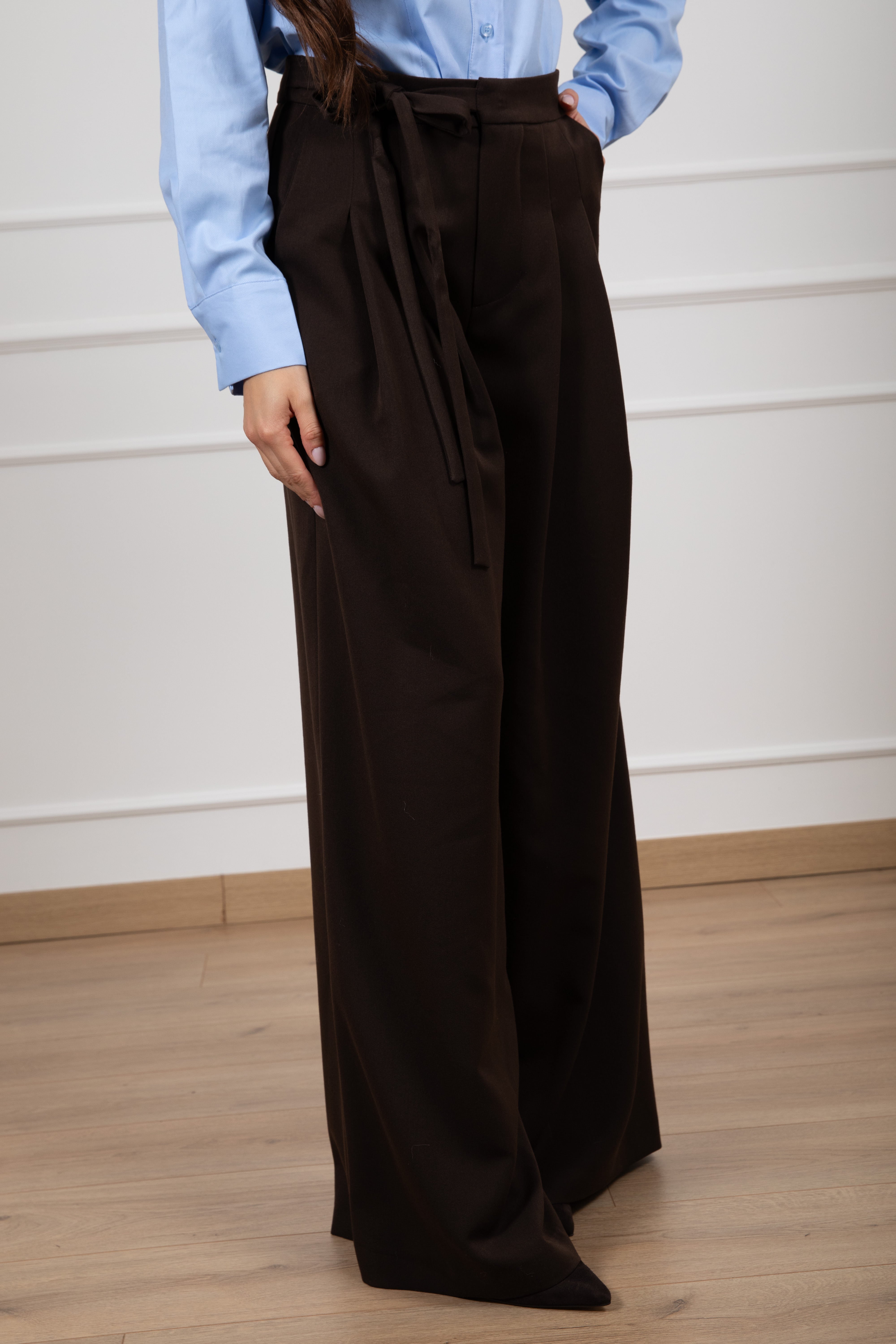 Pantalone a palazzo con fusciacca Susy Mix