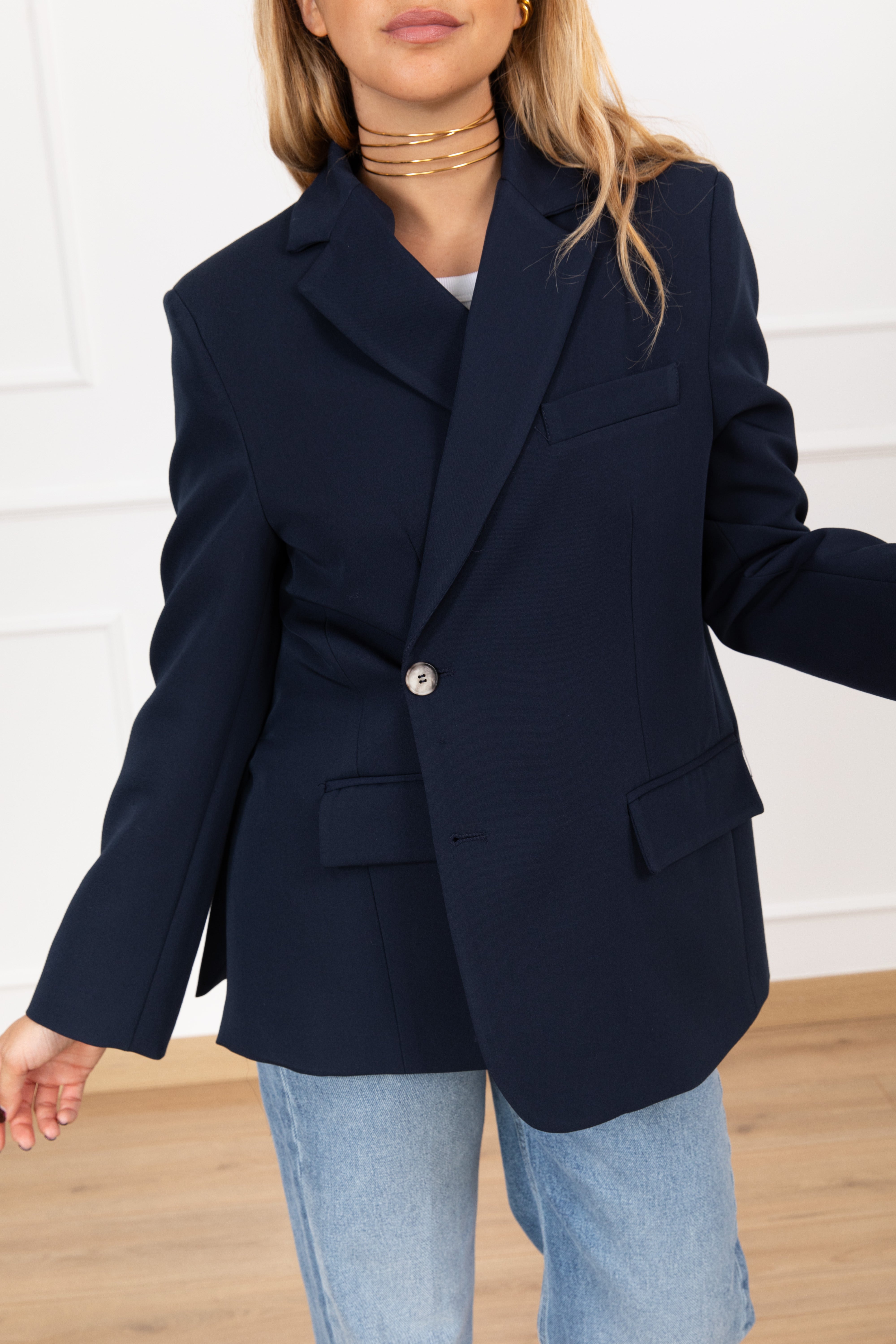 Giacca con doppia abbottonatura ViCOLO