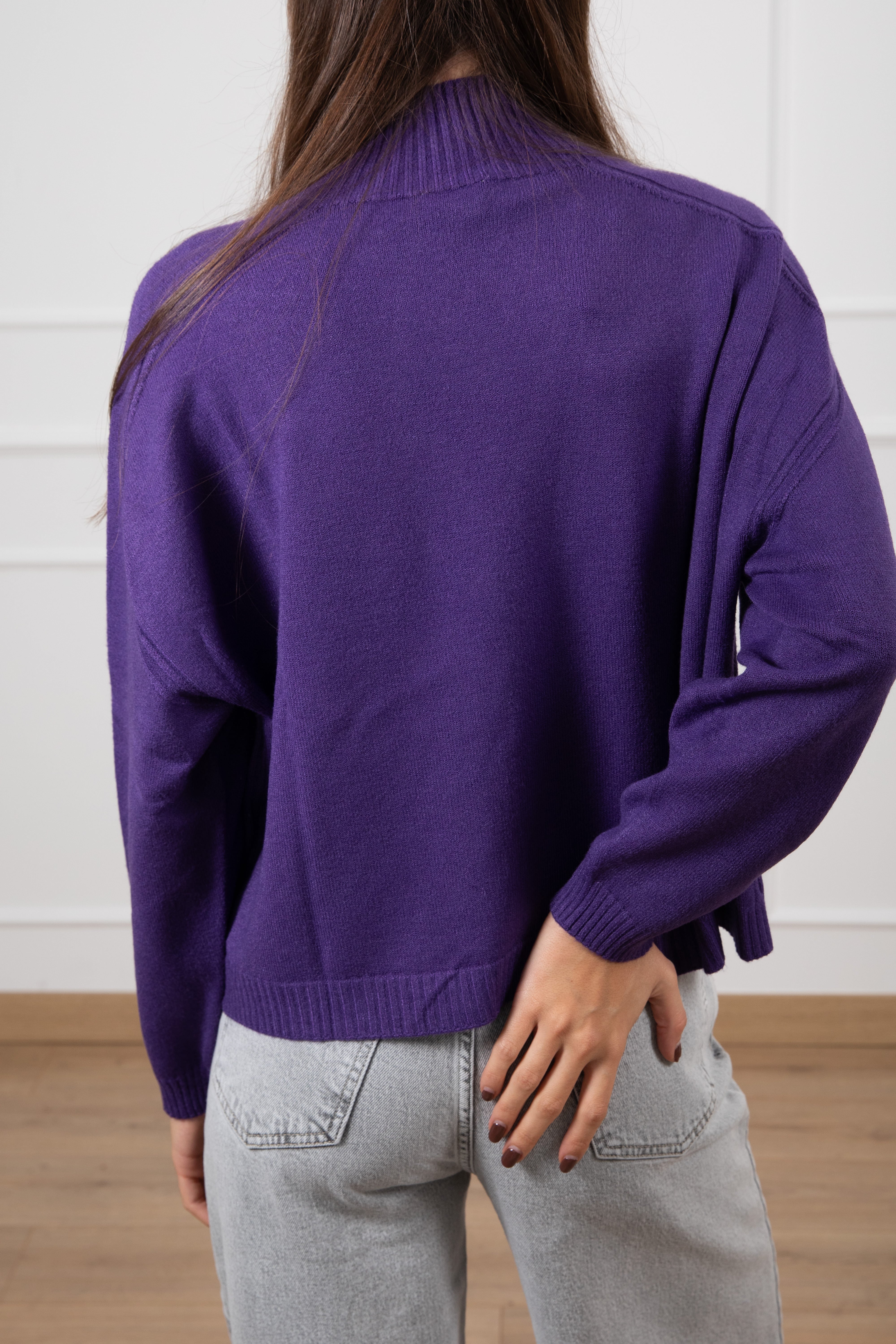 Pull mezzo collo a scatoletta ViCOLO