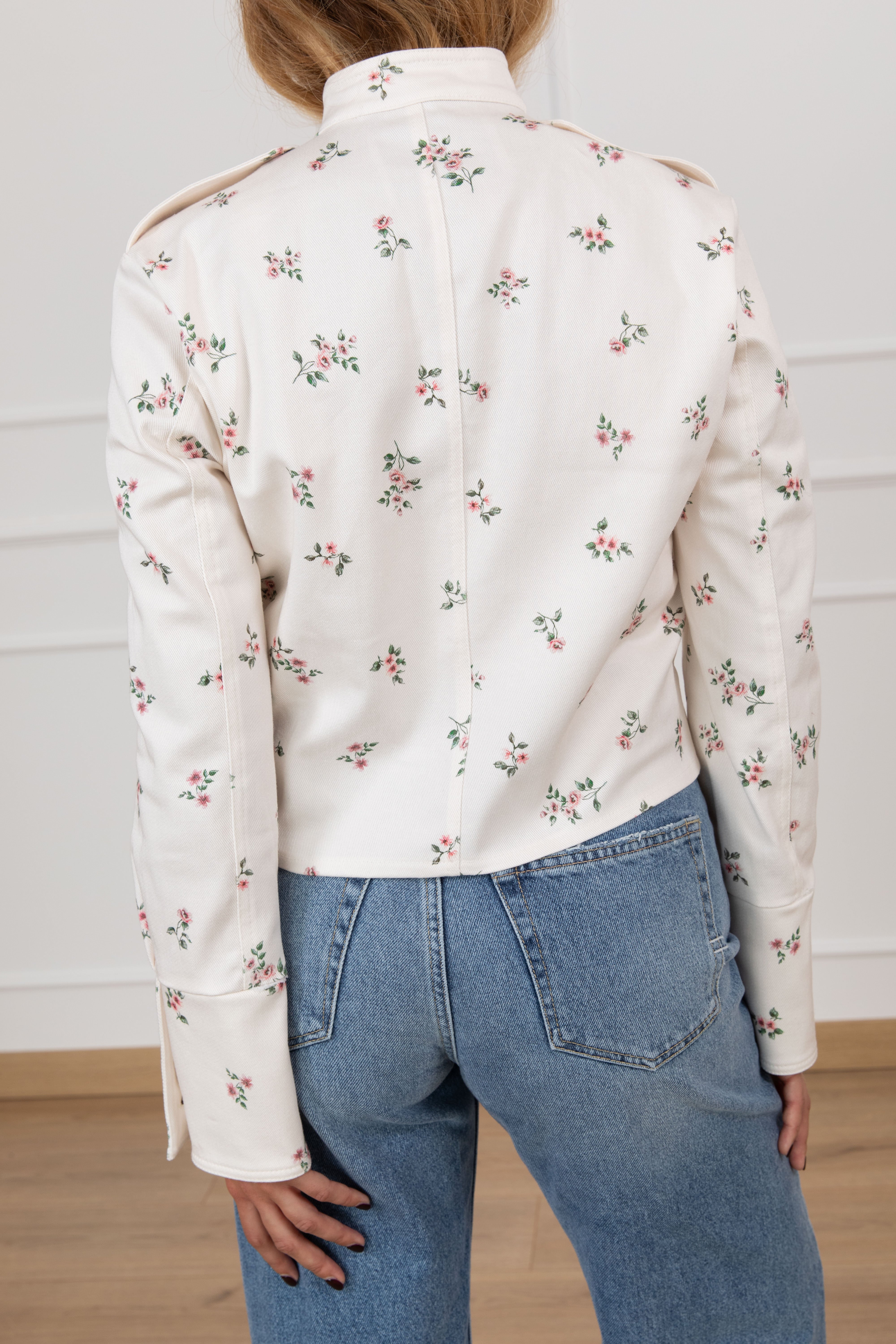 Giacca napoleon fantasia flowers Tensione IN