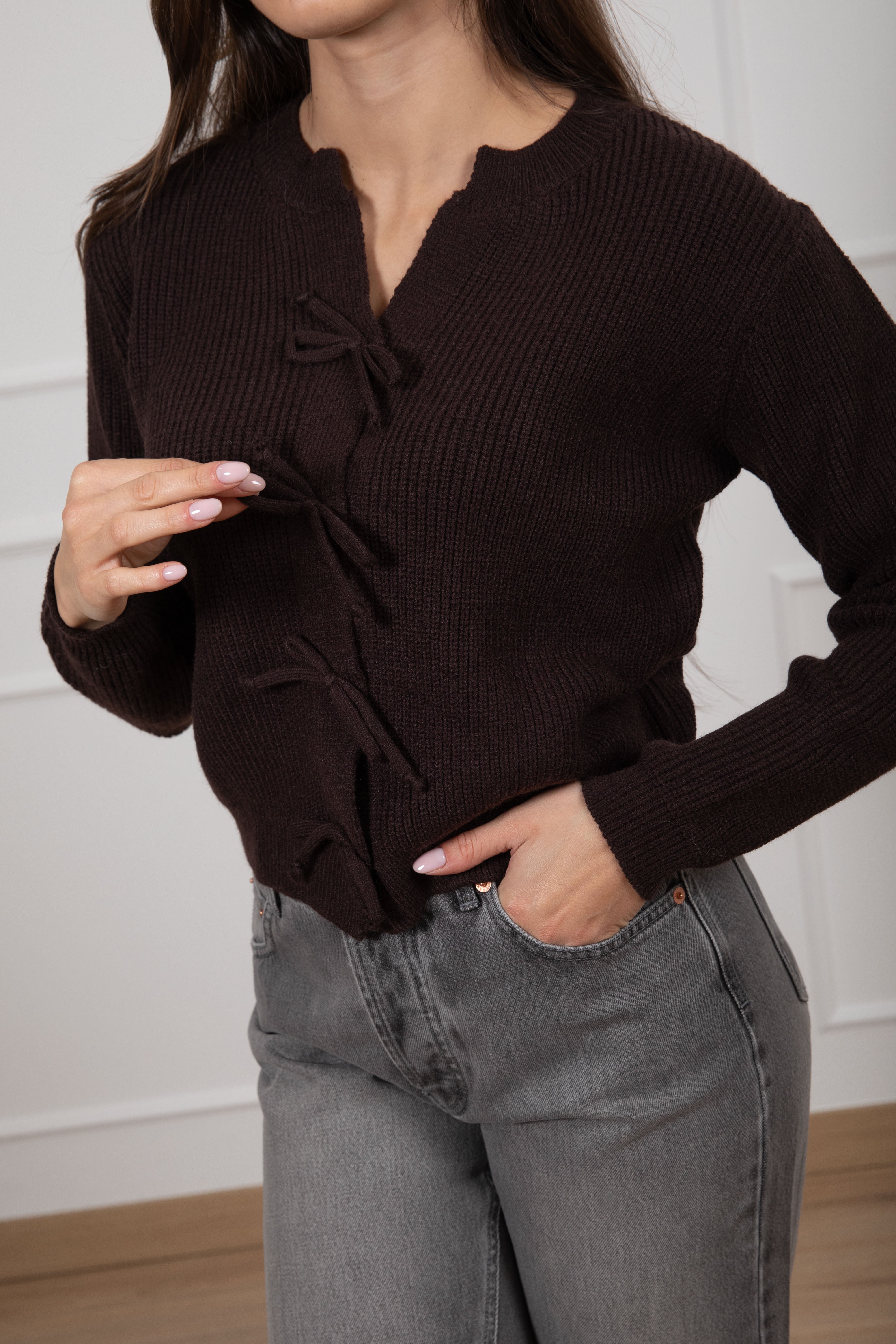 Pull con fiocchi Susy Mix