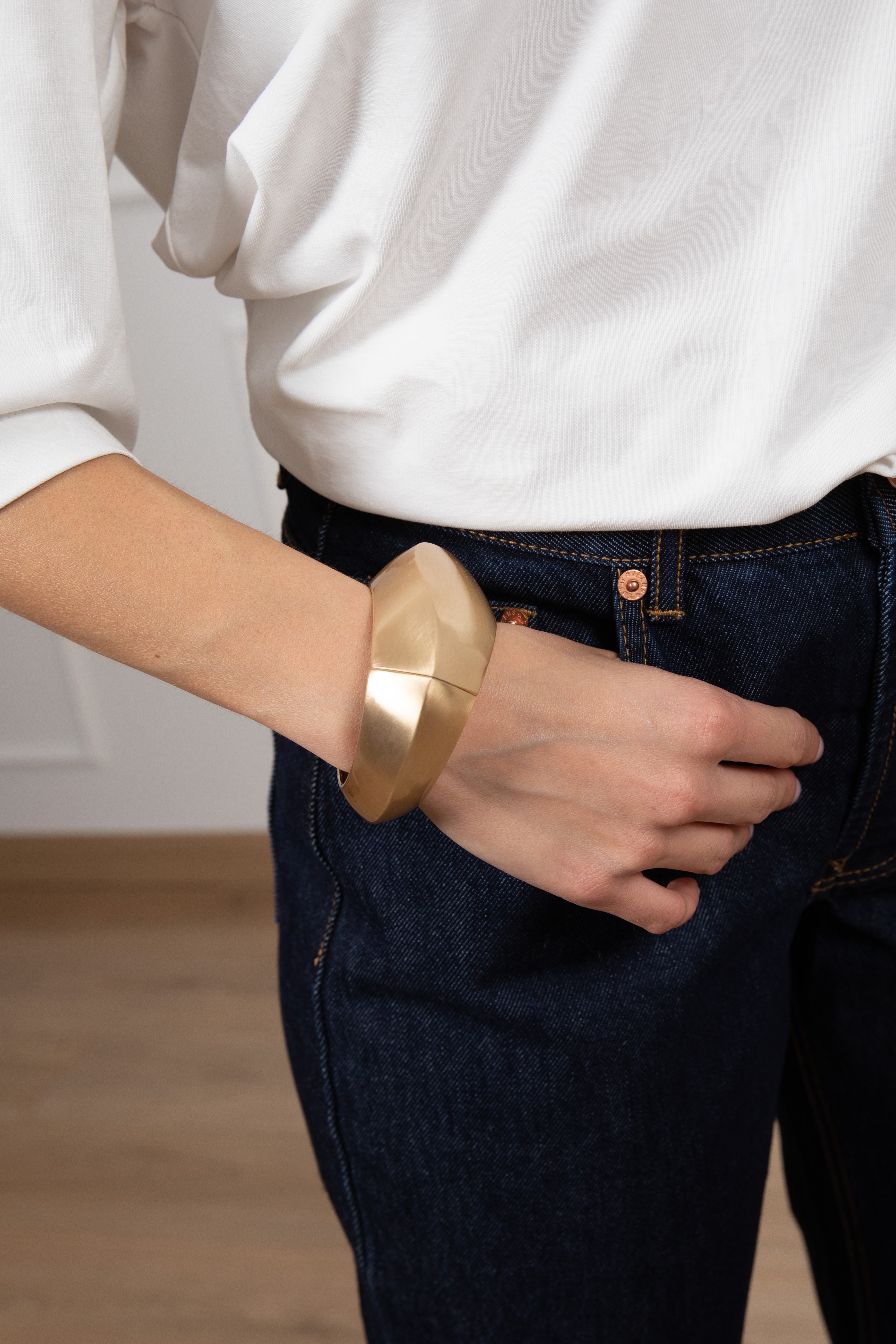 Bracciale rigido oro