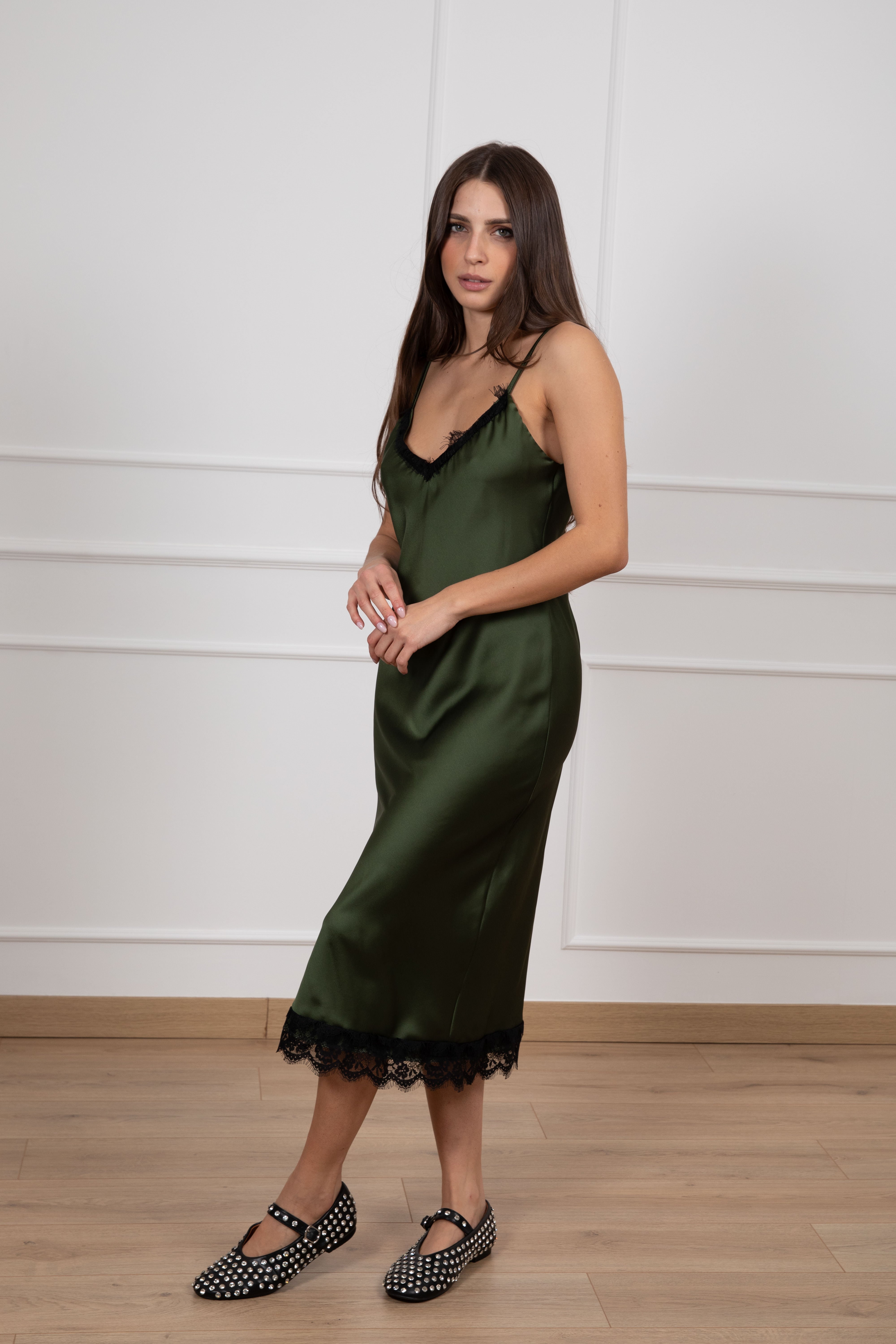 Slip-dress lungo lingerie Susy Mix