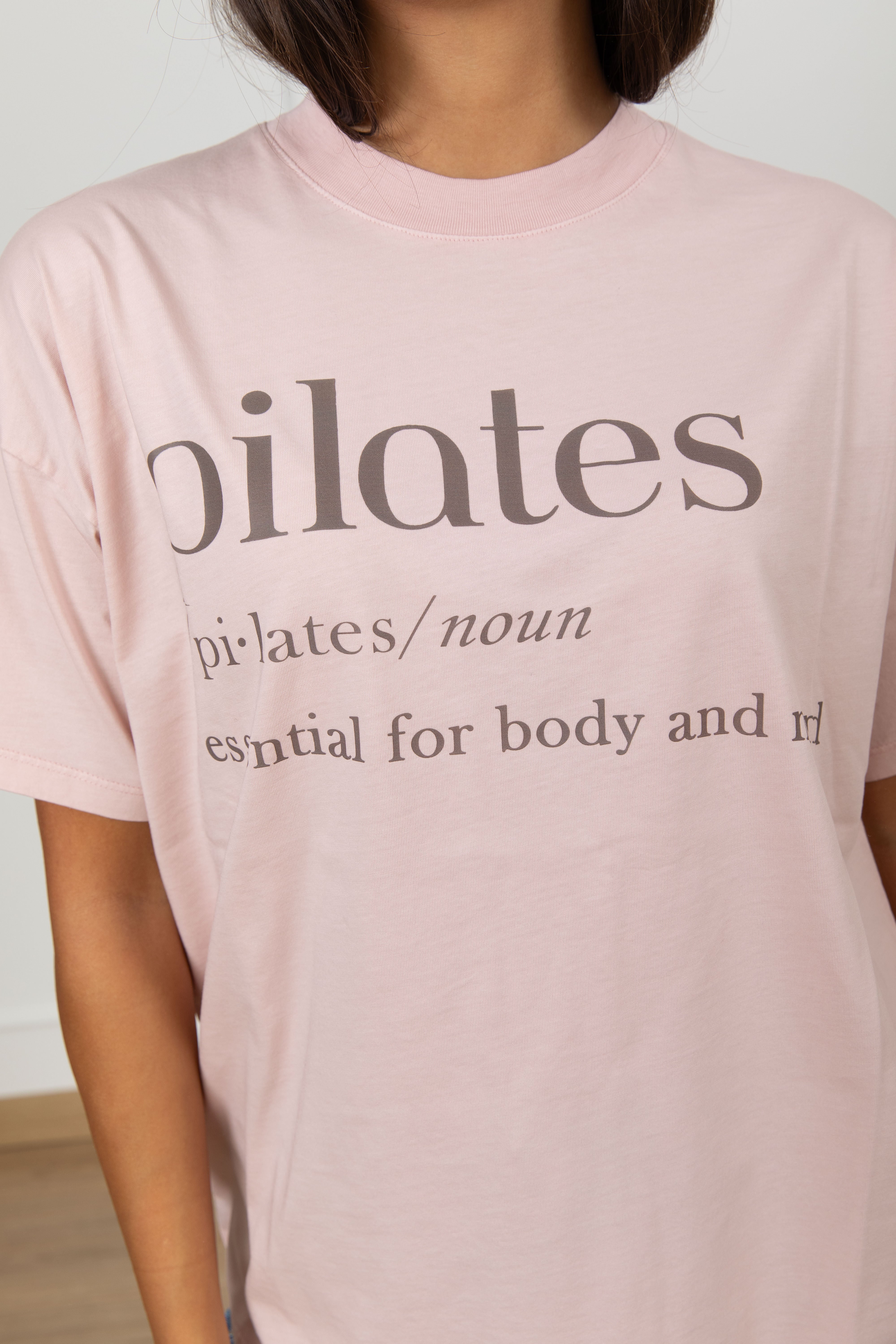 T-shirt over-size "Pilates" ViCOLO