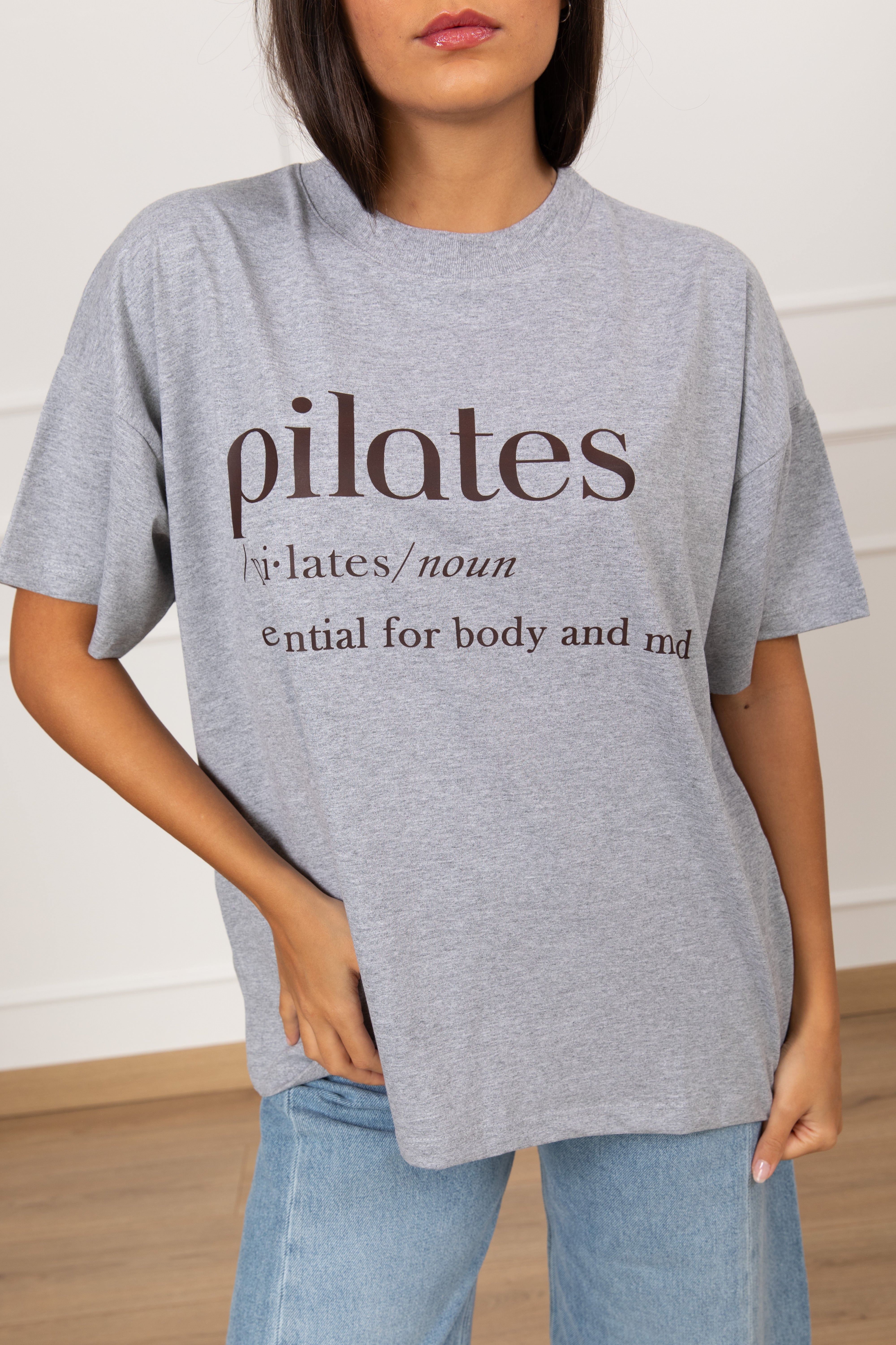 T-shirt over-size "Pilates" ViCOLO