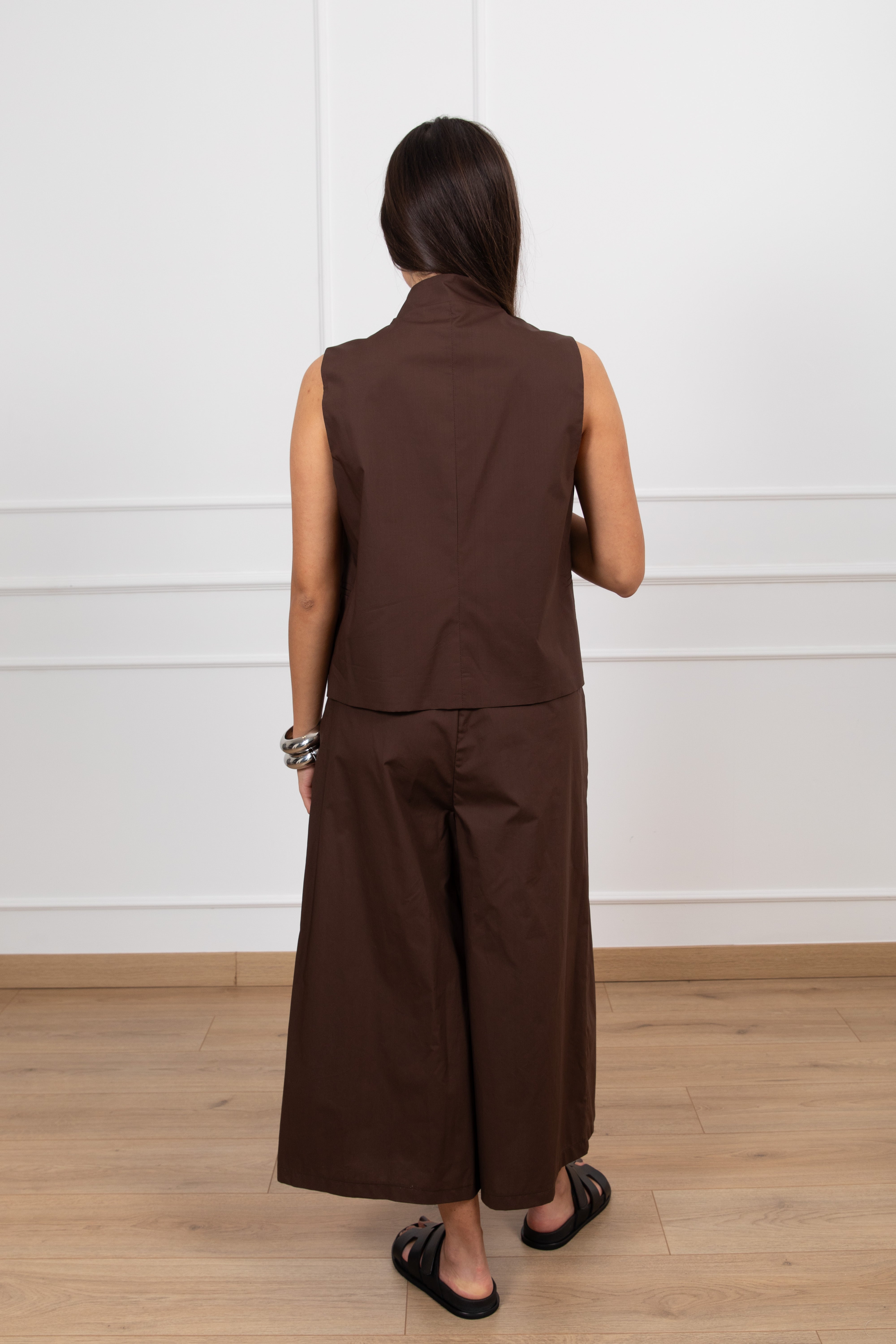 Coordinato gilet e pantalone 3/4 ViCOLO